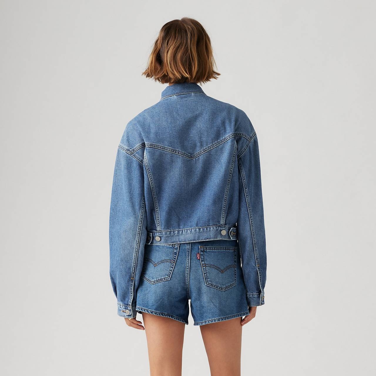 SHRUNKEN '90S TRUCKER JACKET - 4