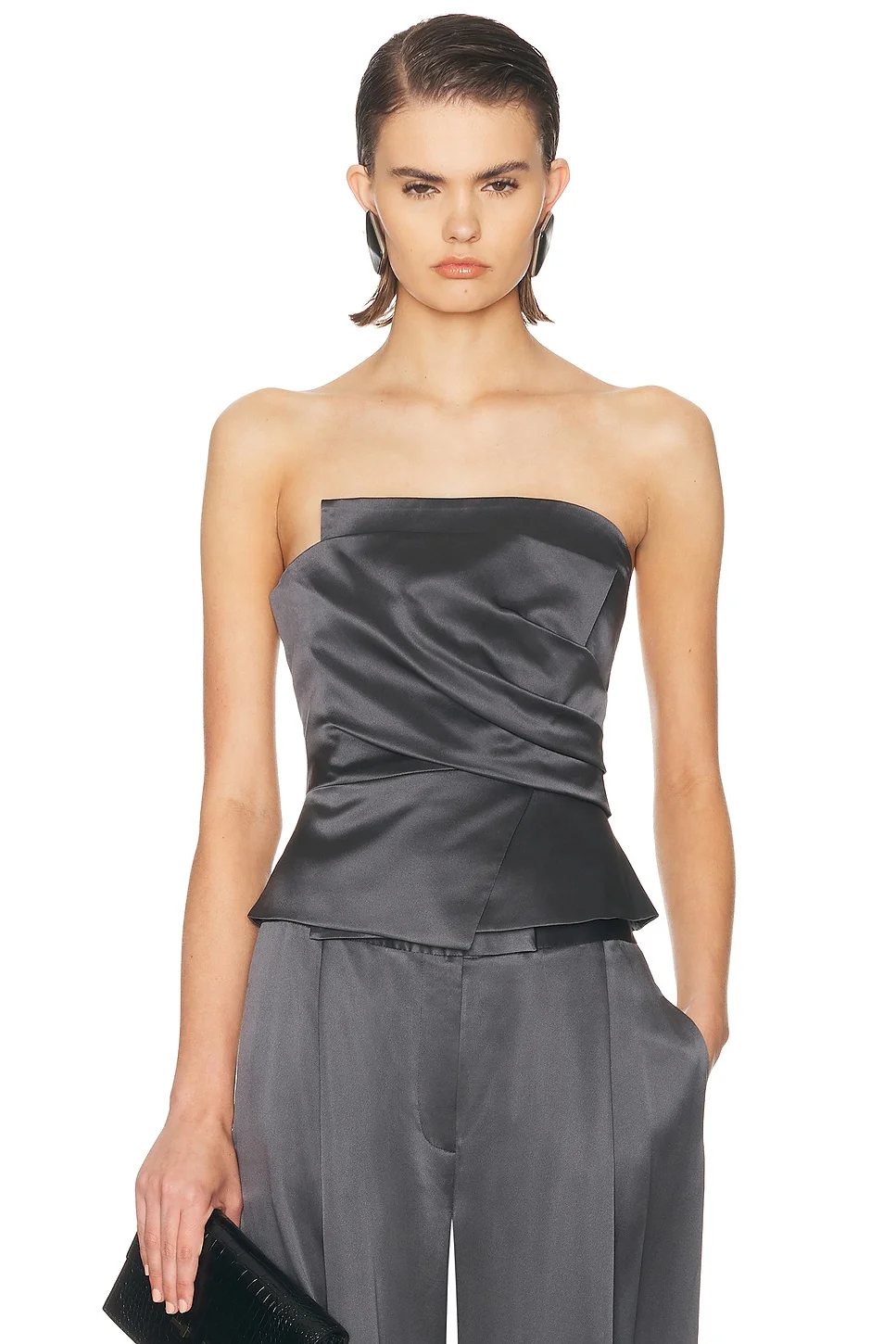 Wrap Bustier Top - 1