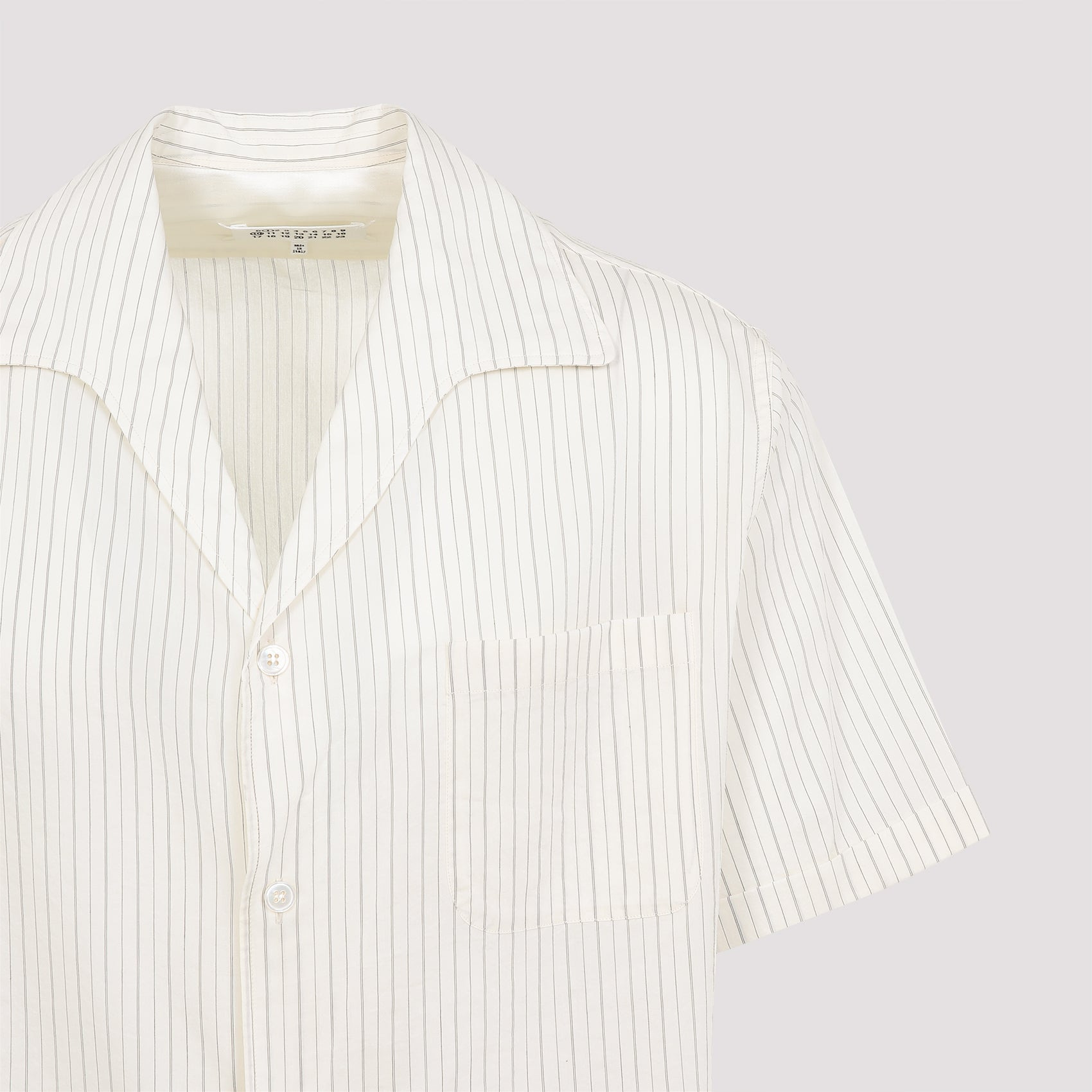 Maison Margiela Cotton And Silk Shirt Men - 3