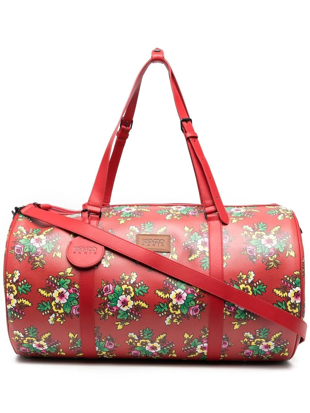 large Courier floral-print duffle bag - 1