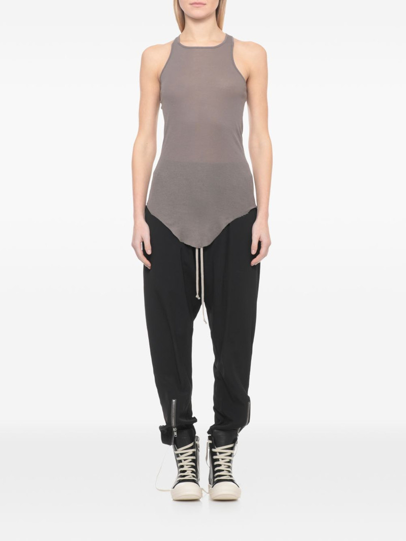 Temple Basic Rib Tank raw-hem top 3