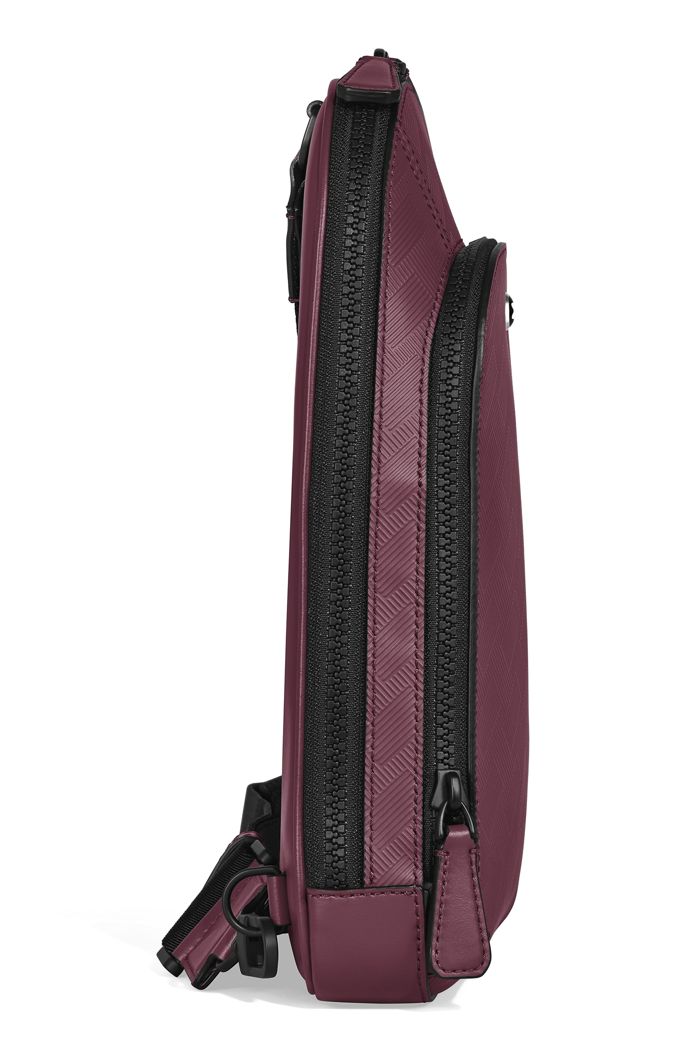Montblanc Extreme 3.0 Leather Sling Bag in Dark Red at Nordstrom - 3
