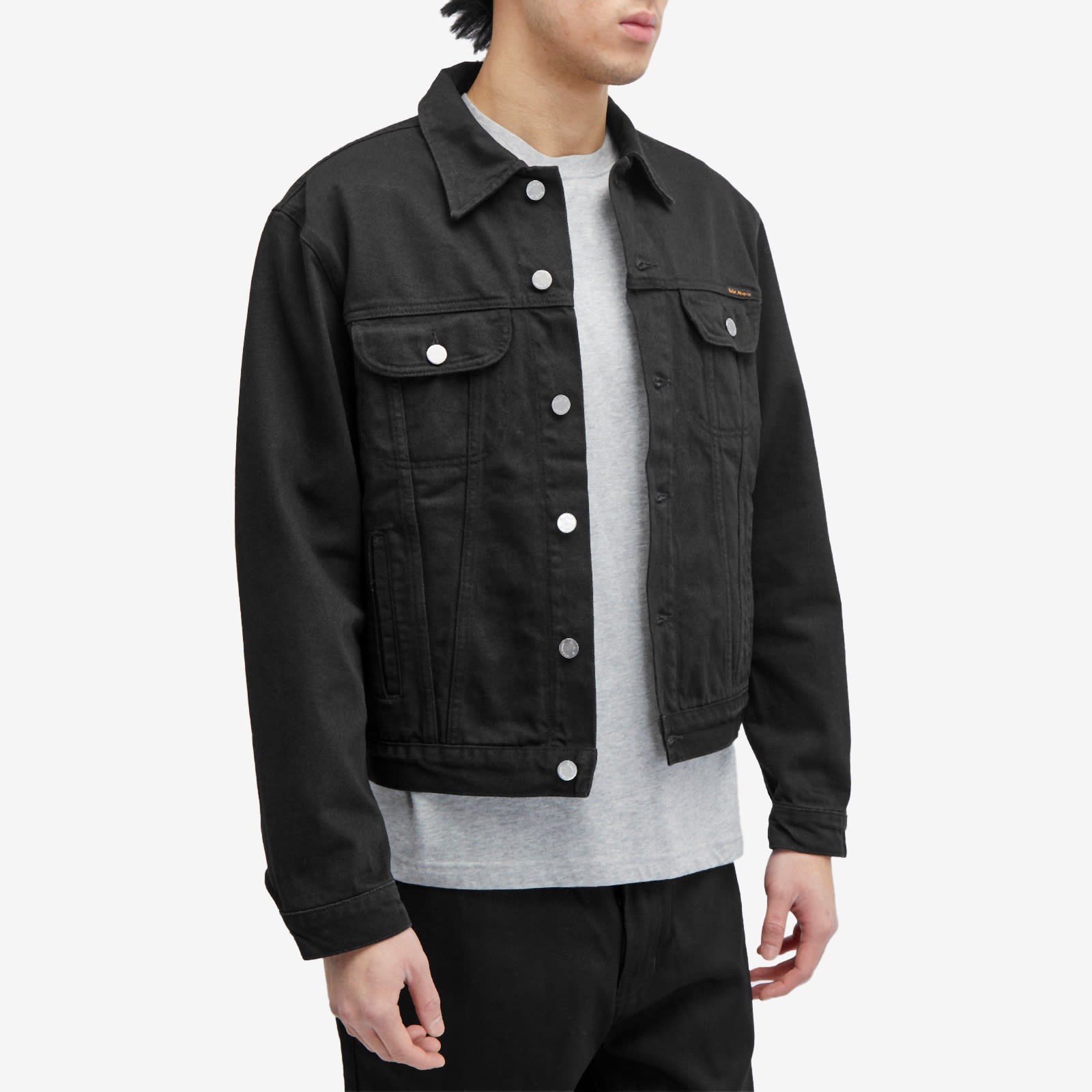 Nudie Jeans Co Danny Rinsed Denim Jacket - 2