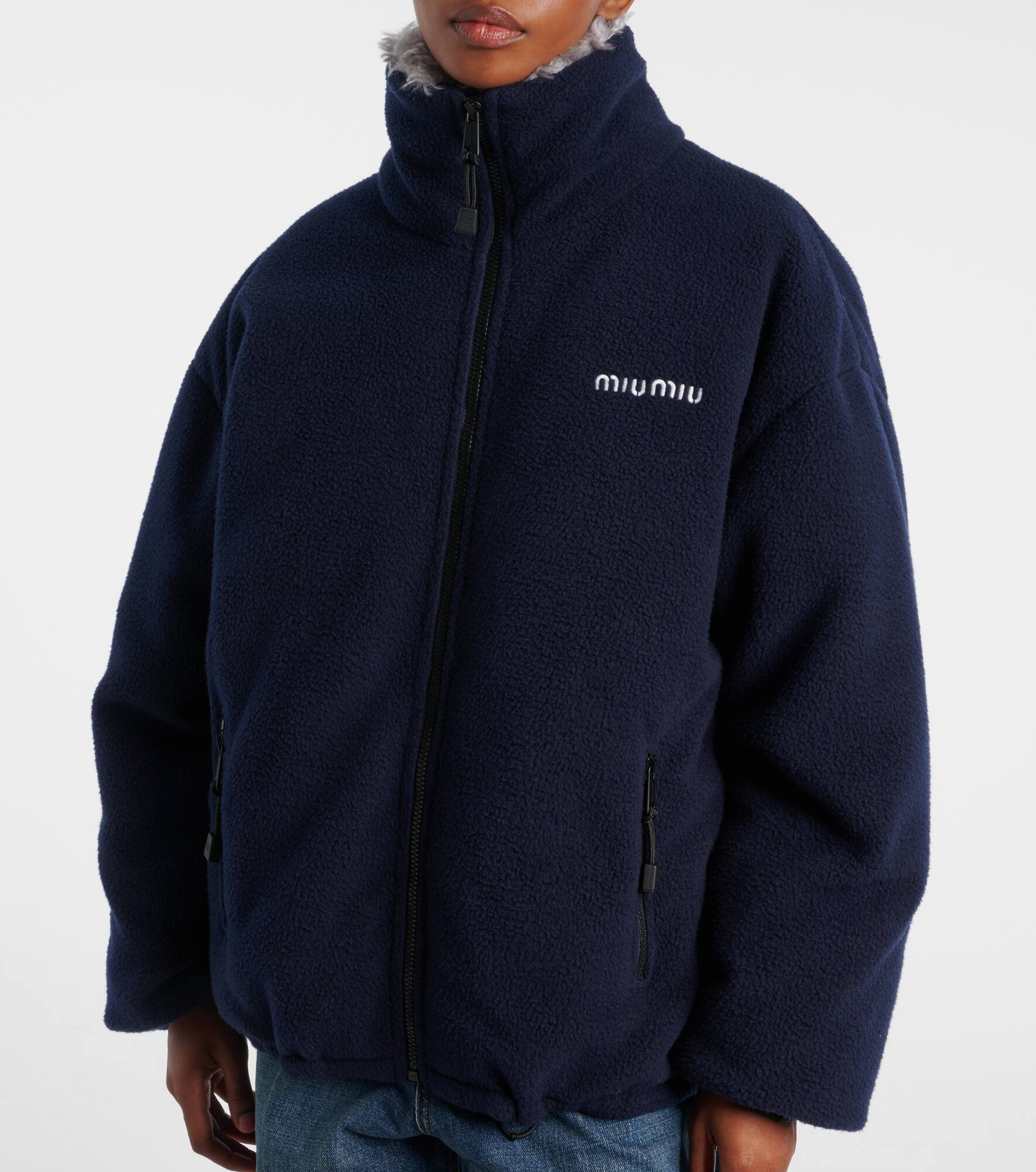 Down-filled fleece jacket - 6