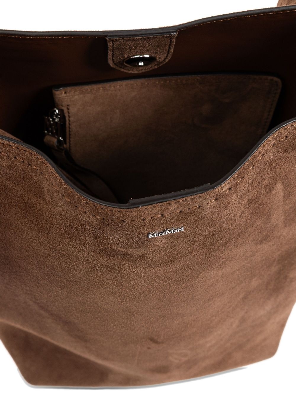Archeti suede shoulder bag - 5
