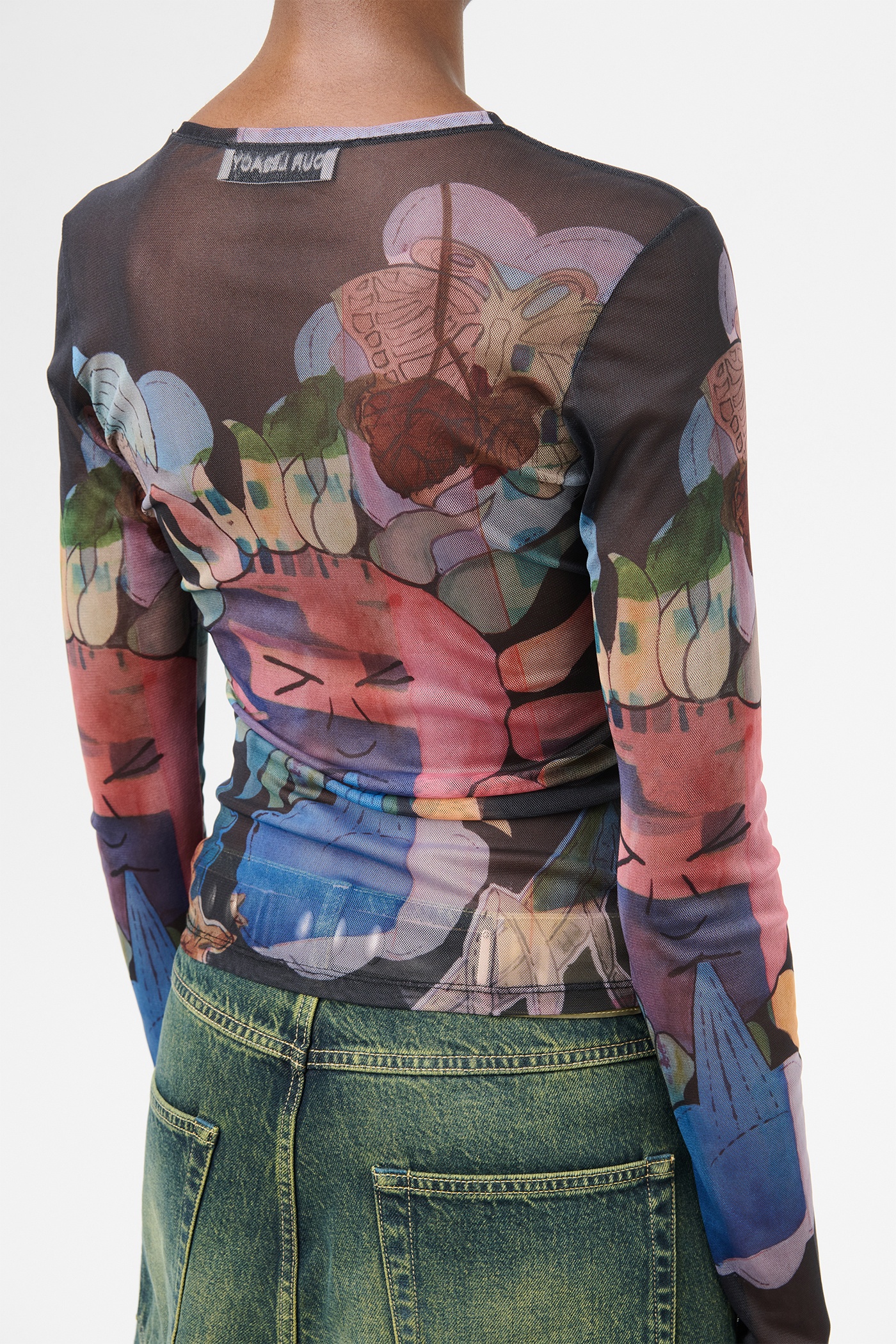 Super Slim Longsleeve Solar Power Marina Print - 6