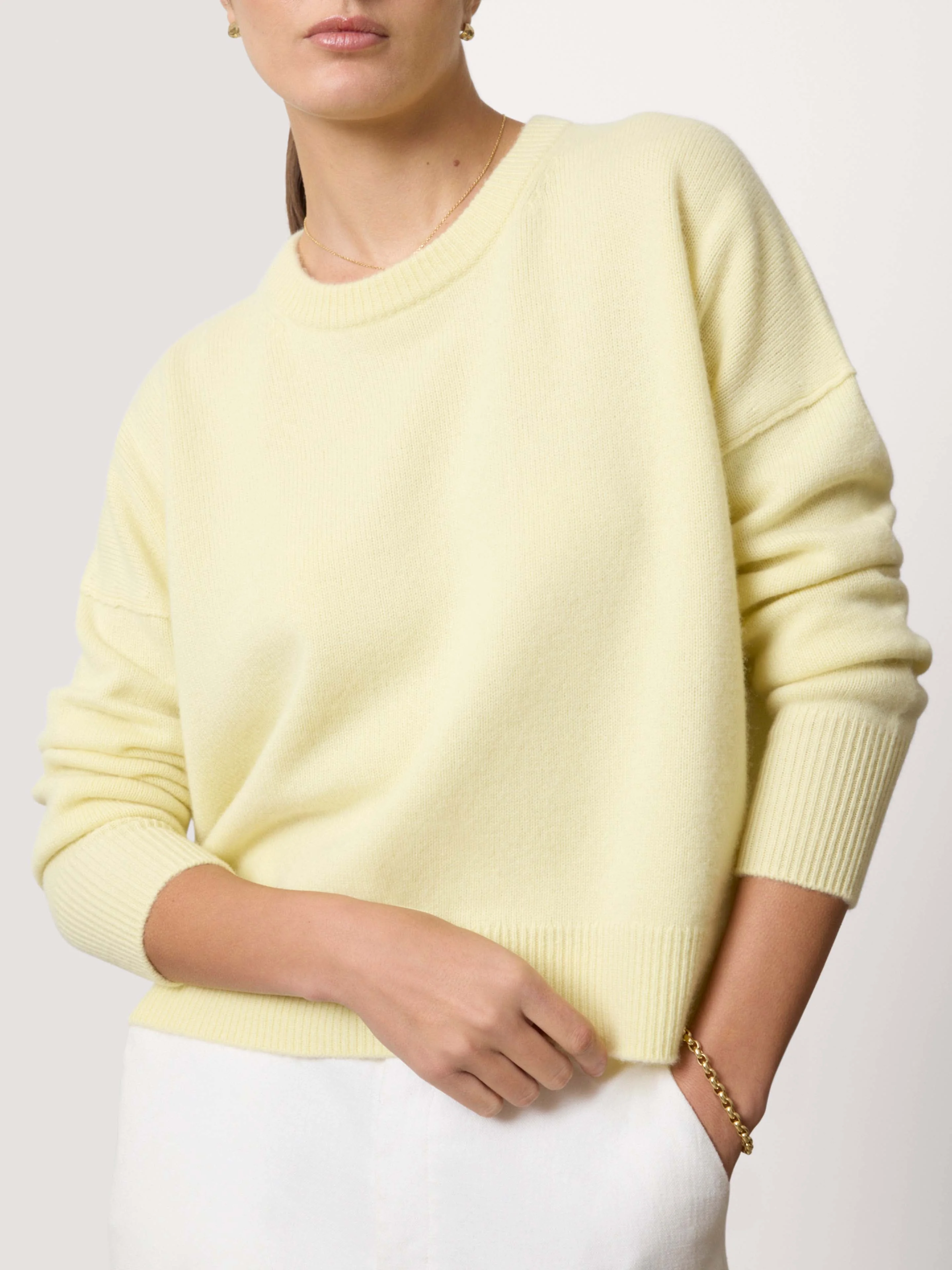 The Everyday Cashmere Bright Crew - 1