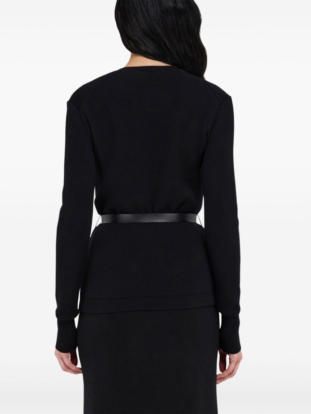 belted cardigan - 4