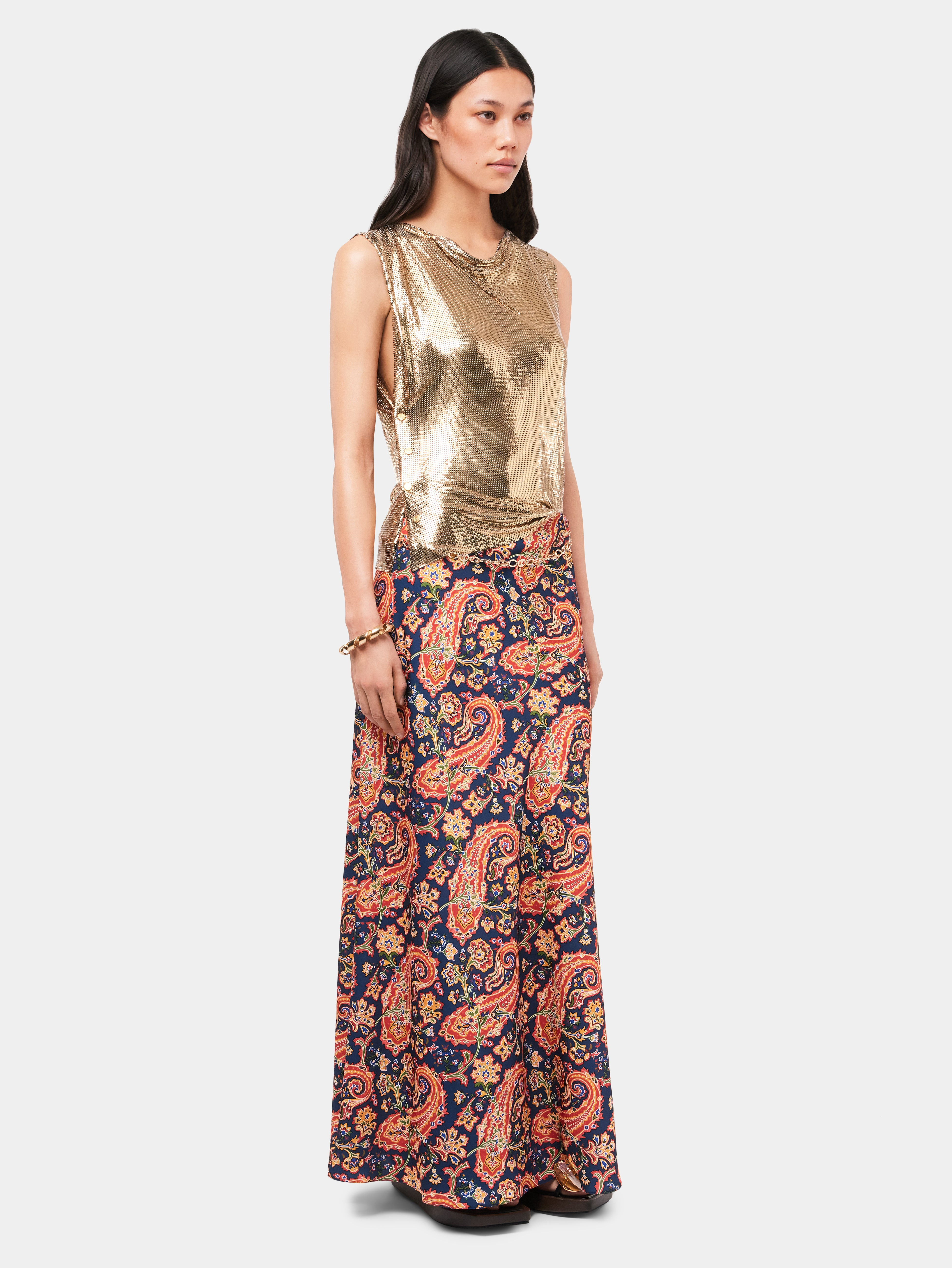 GOLD CHAINMAIL TOP - 4