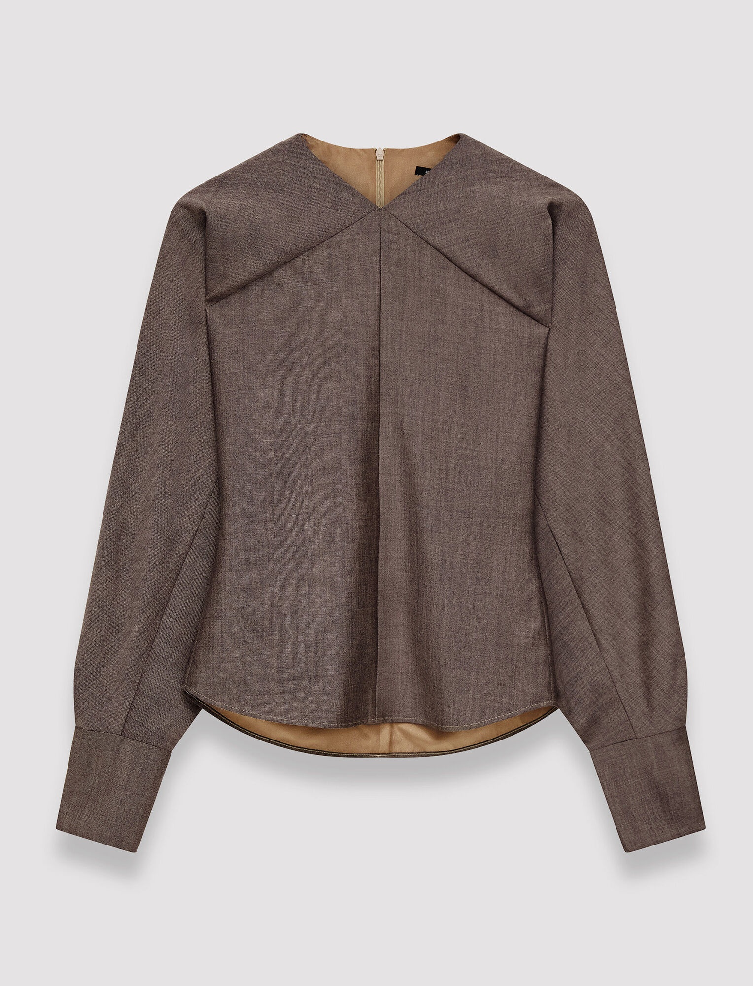 Tailoring Wool Burnaby Blouse - 1