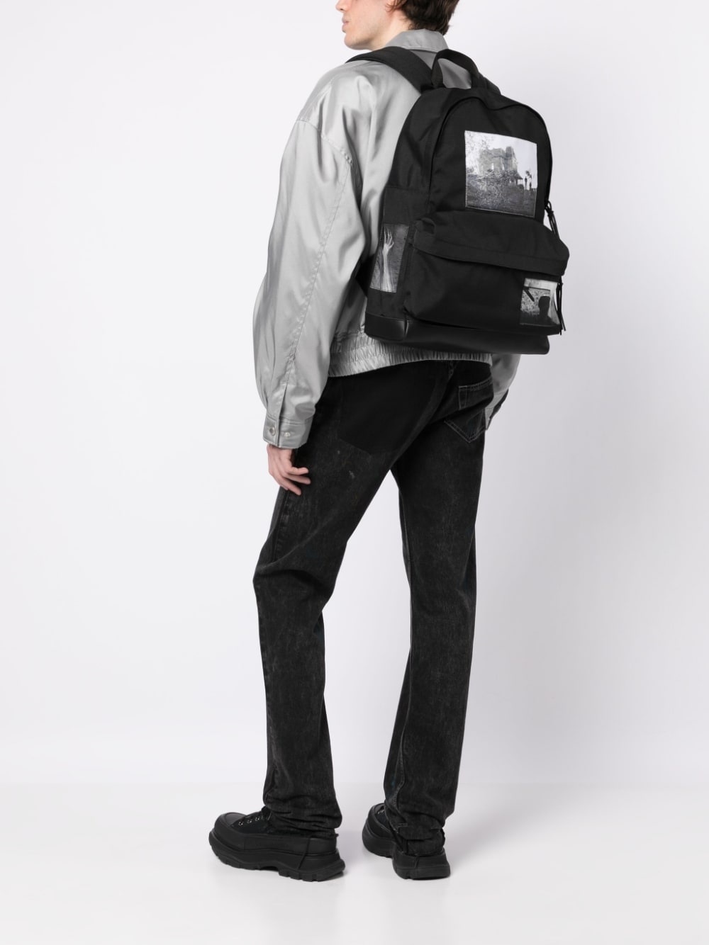 graphic-patches backpack - 2