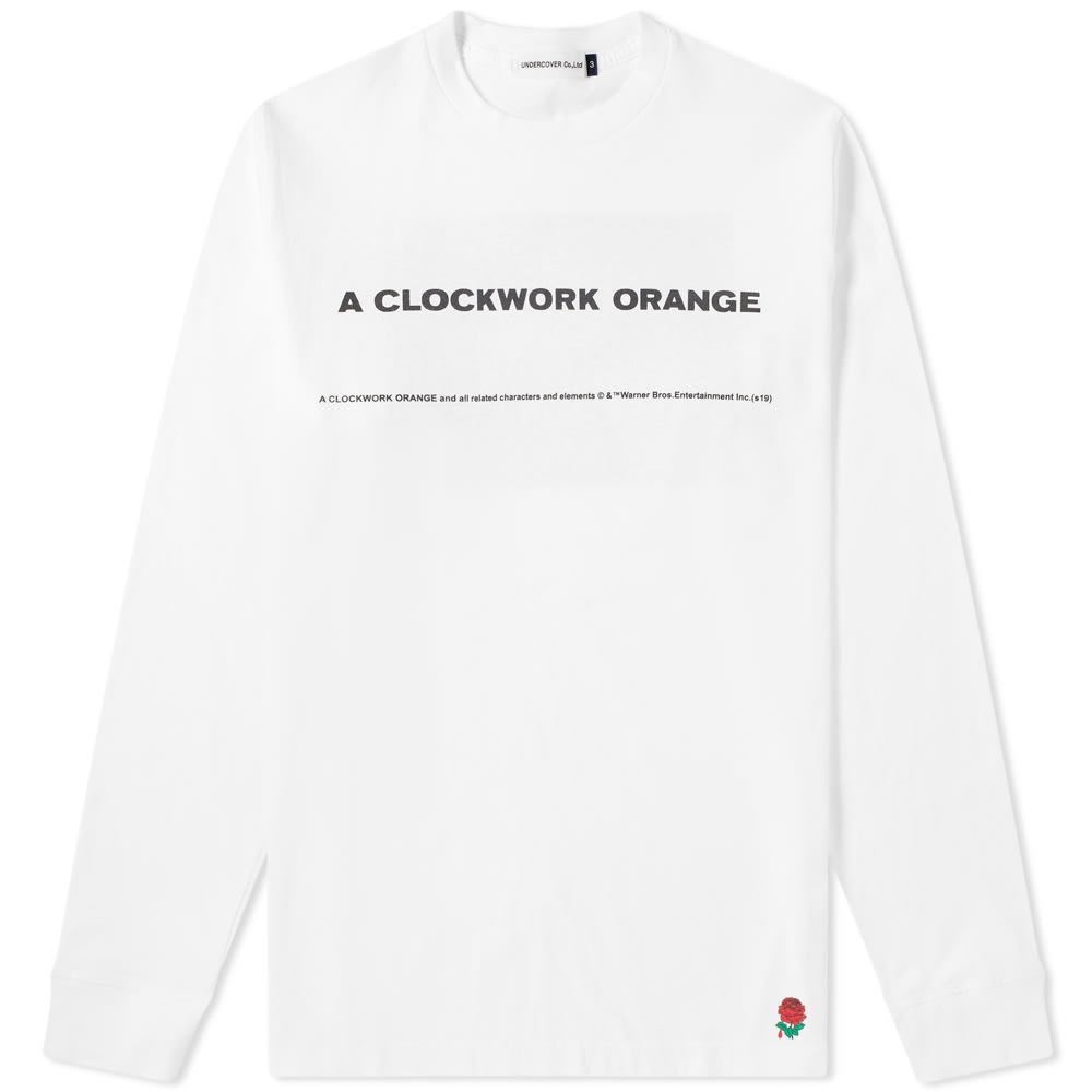 Undercover x A Clockwork Orange Long Sleeve Back Print Tee - 1