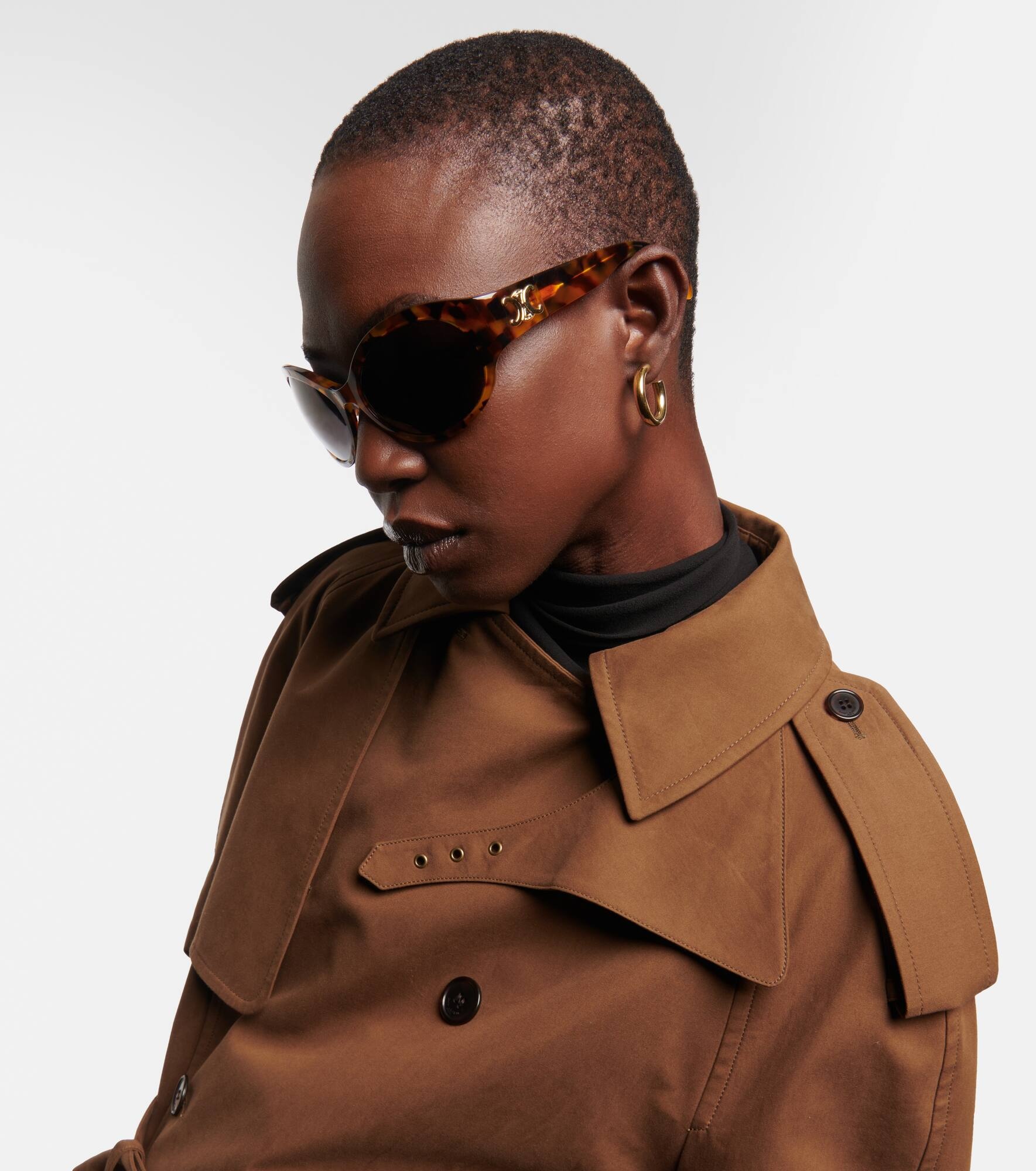 Triomphe oval sunglasses - 5