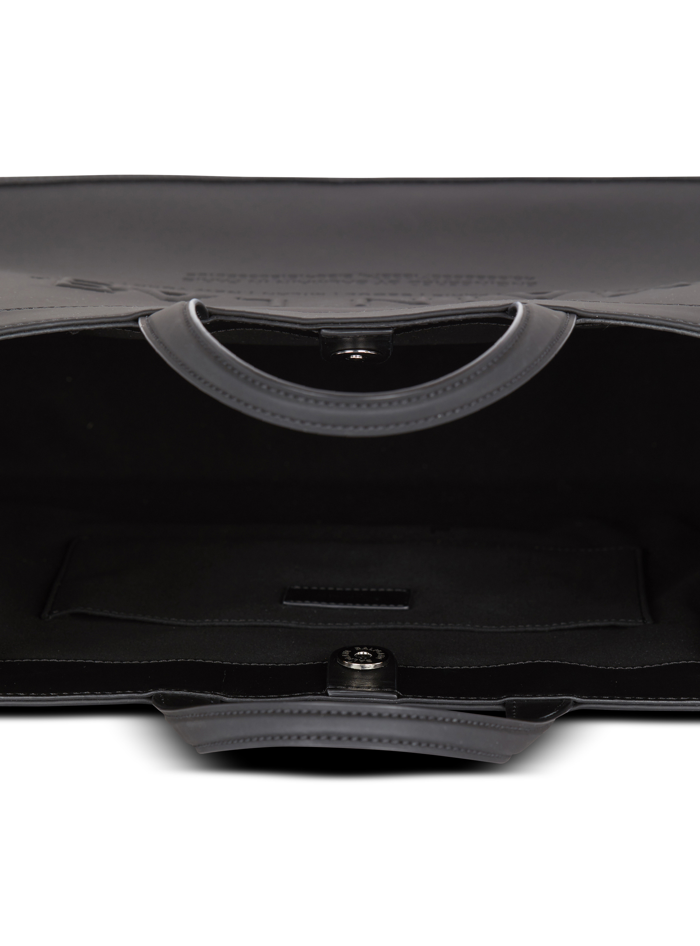 By Olivier rubber-effect leather tote bag - 6