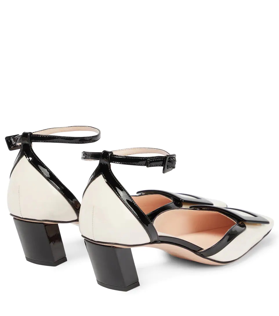 Belle Vivier patent leather sandals - 3