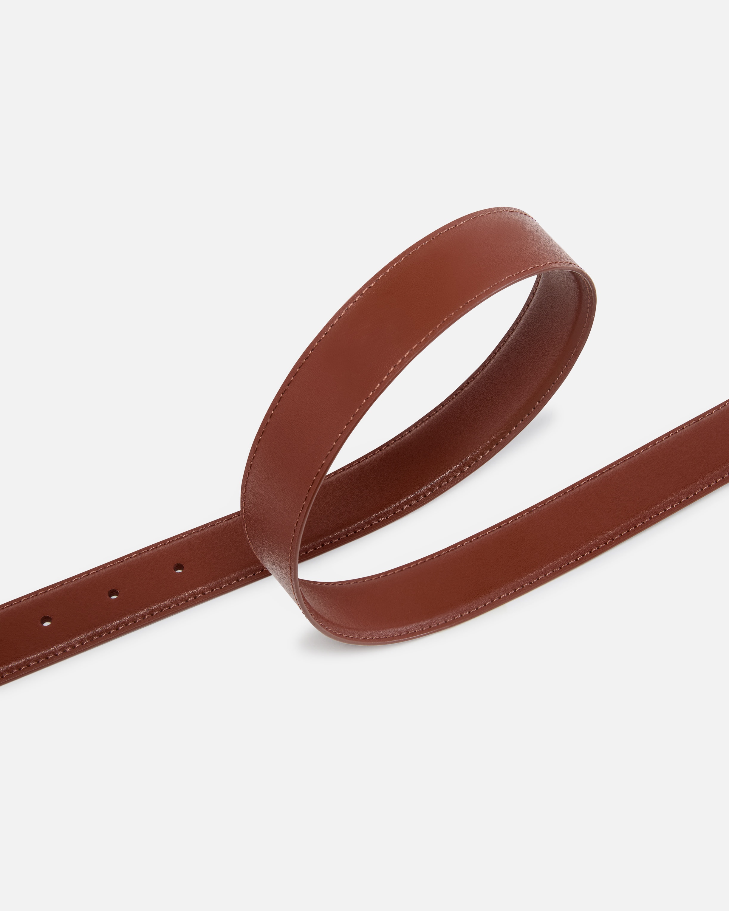 LOVE BIRDS LEATHER BELT 3CM - 4