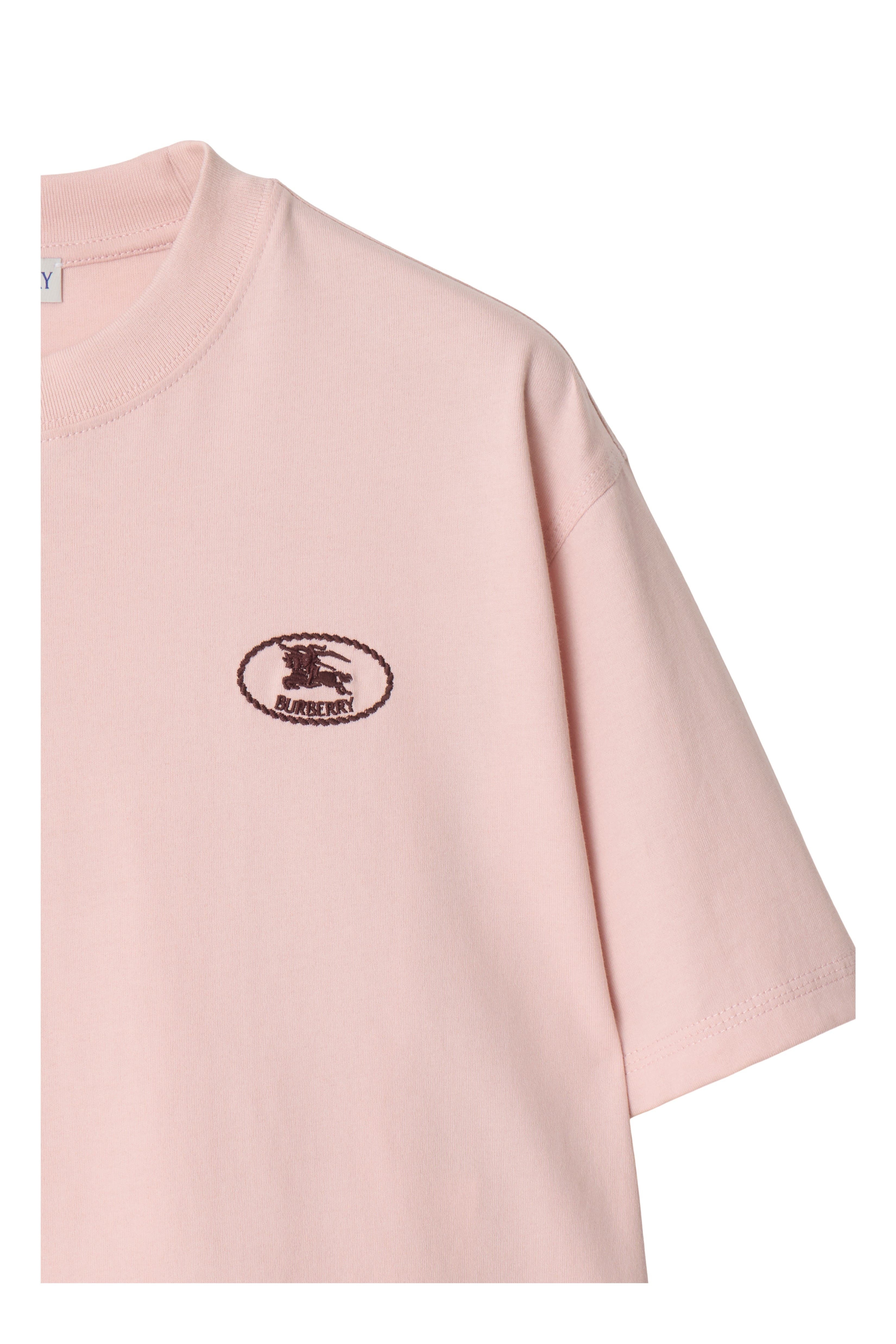 burberry Cropped Cotton T-shirt in Bouquet at Nordstrom - 5