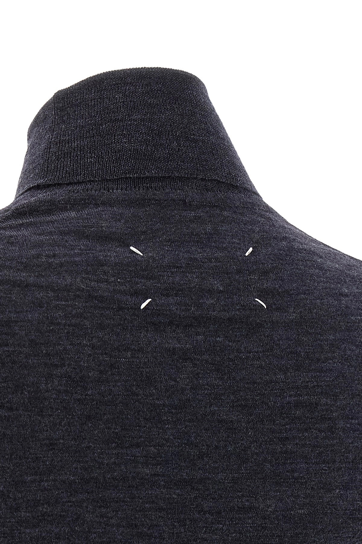 Wool turtleneck sweater - 4