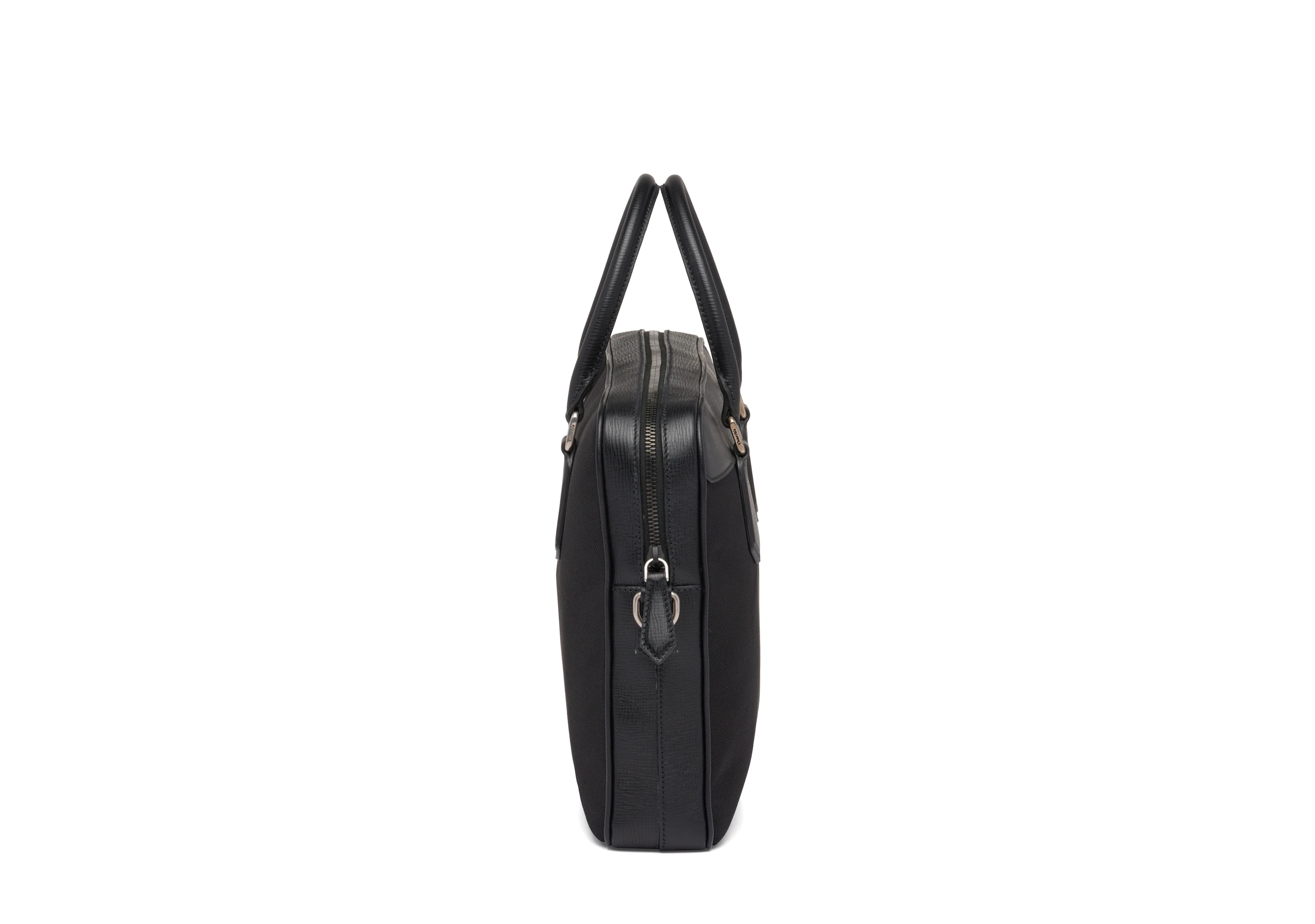 Craven
St James Leather Tech Laptop Bag Black - 3