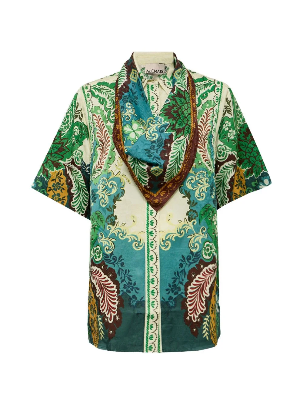 Florence botanical-print shirt - 1