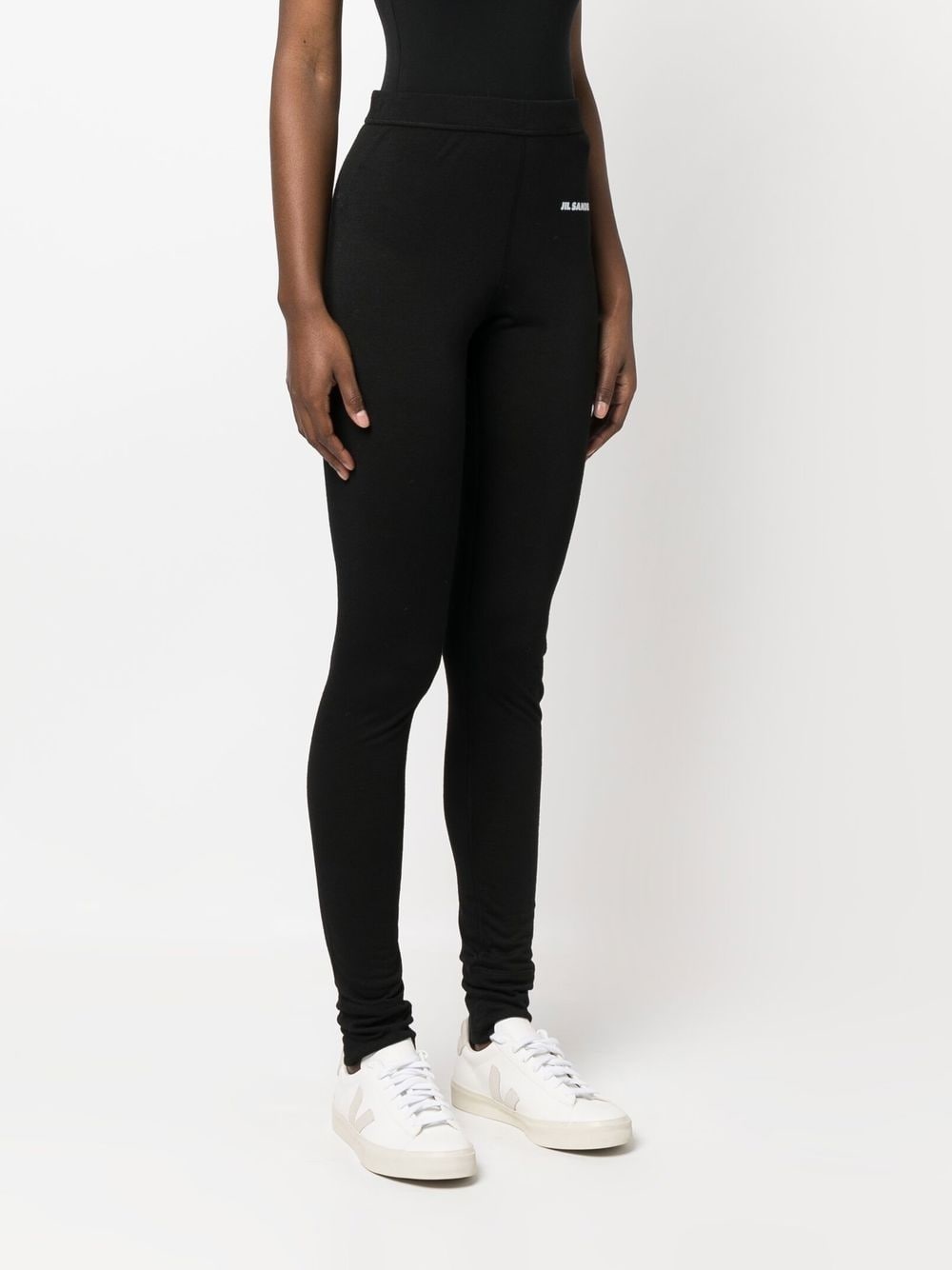 logo-print leggings - 3