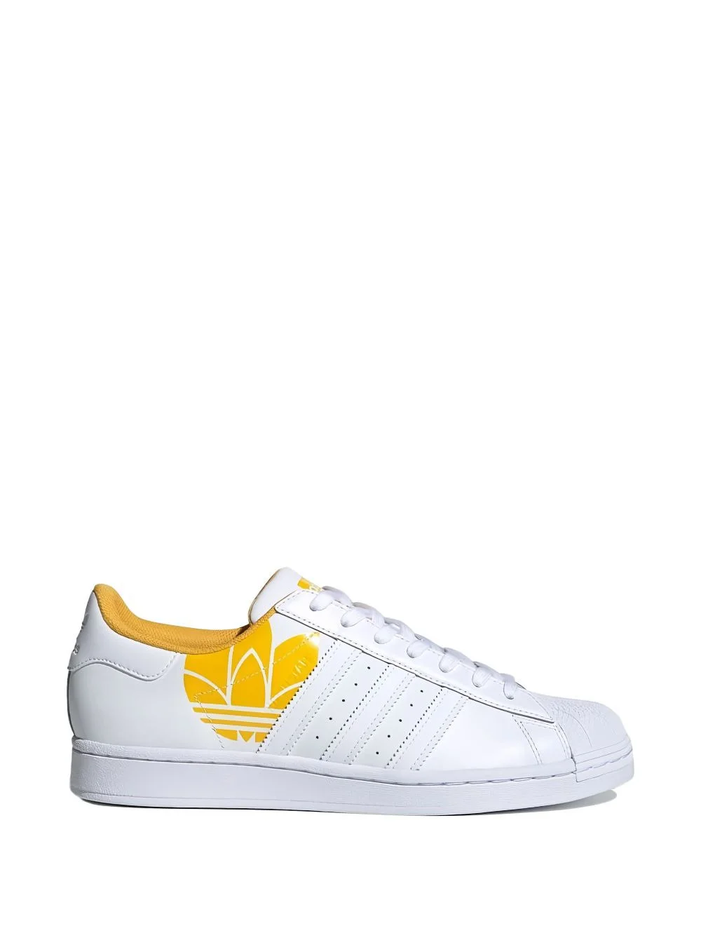 superstar trefoil logo sneakers - 1