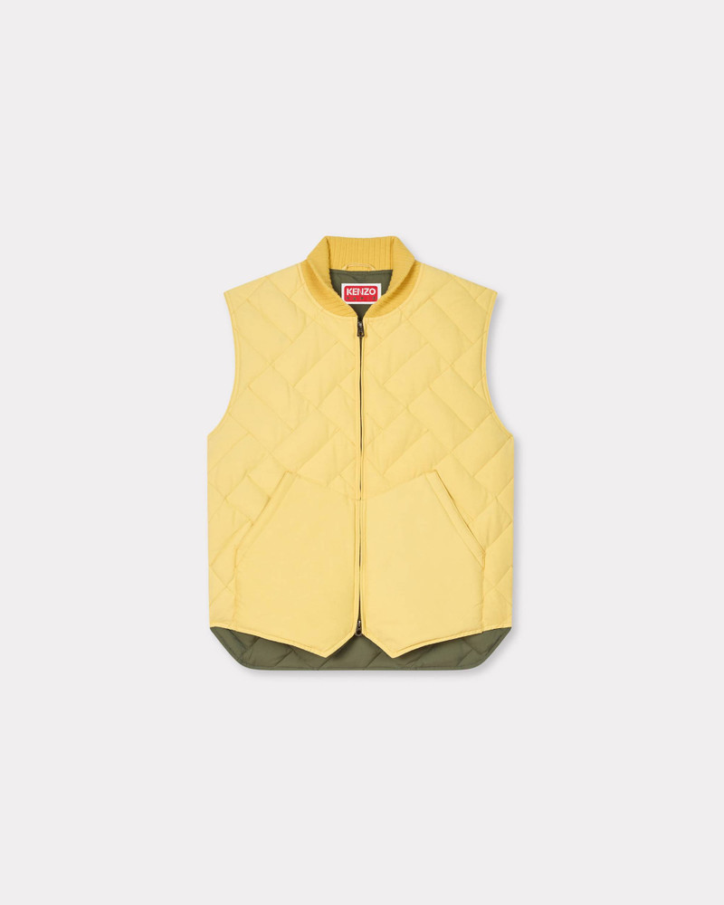 'KENZO Weave' quilted gilet 1