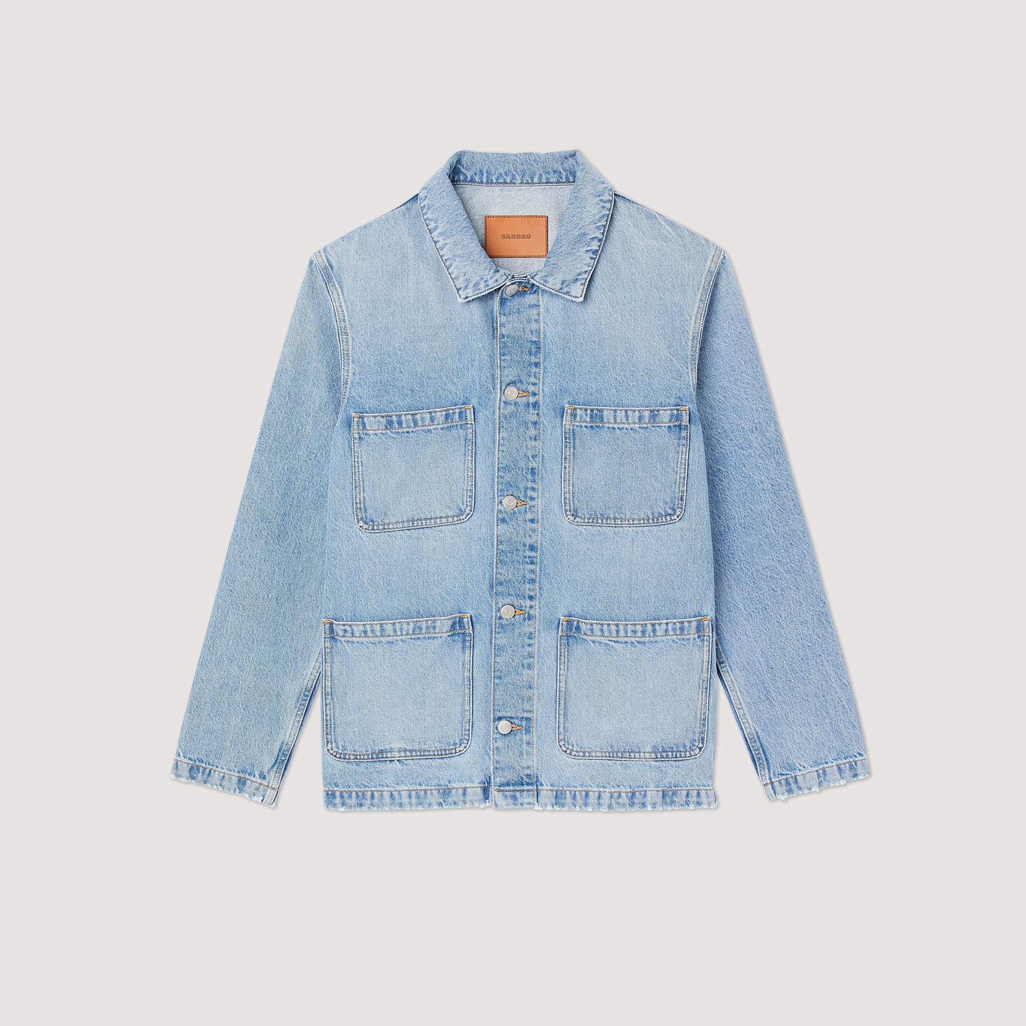 Denim worker jacket - 1