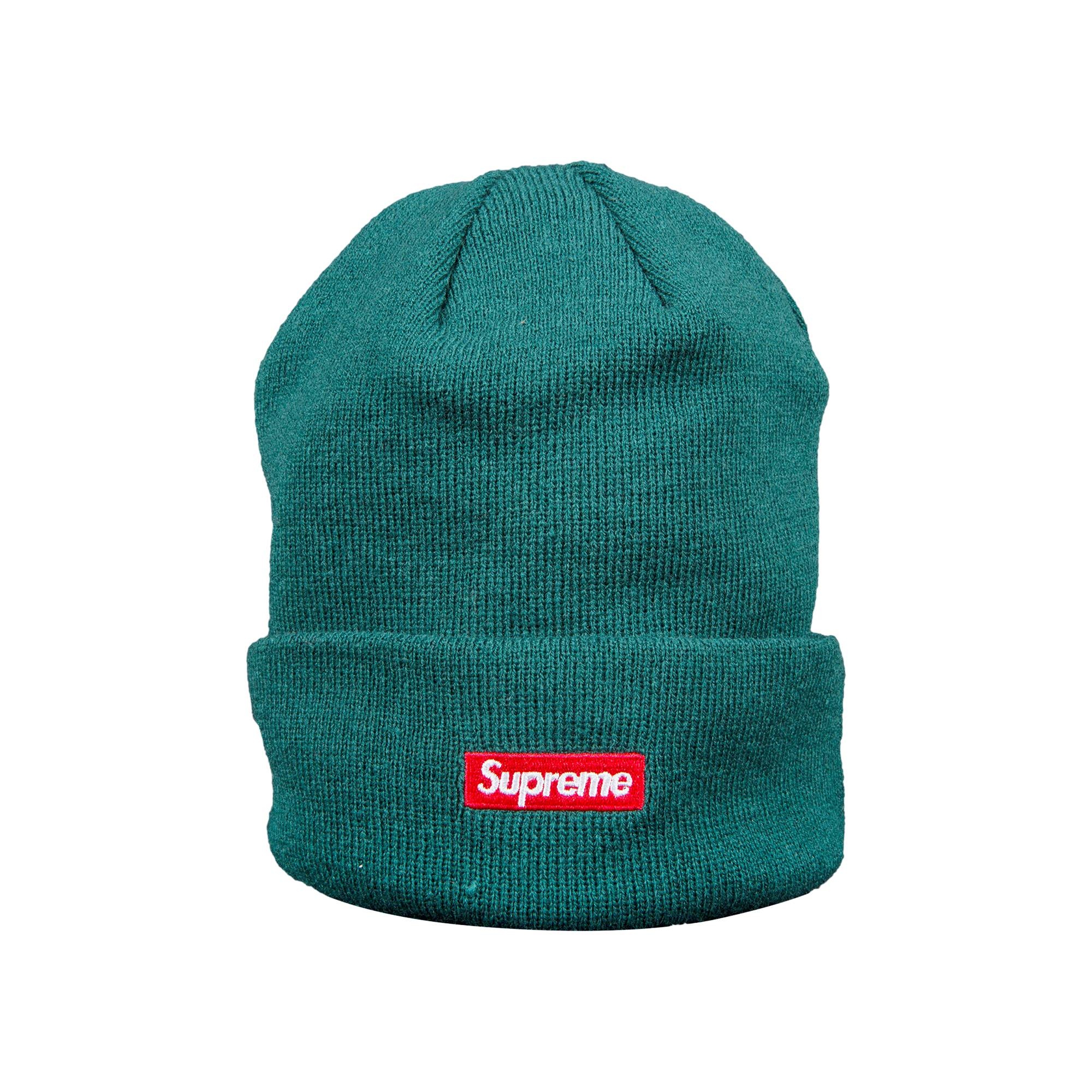 Supreme x New Era S Logo Beanie 'Green' - 1