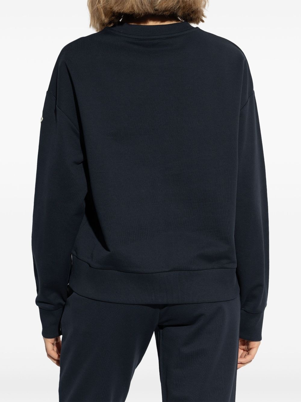 logo-embroidered sweatshirt - 4