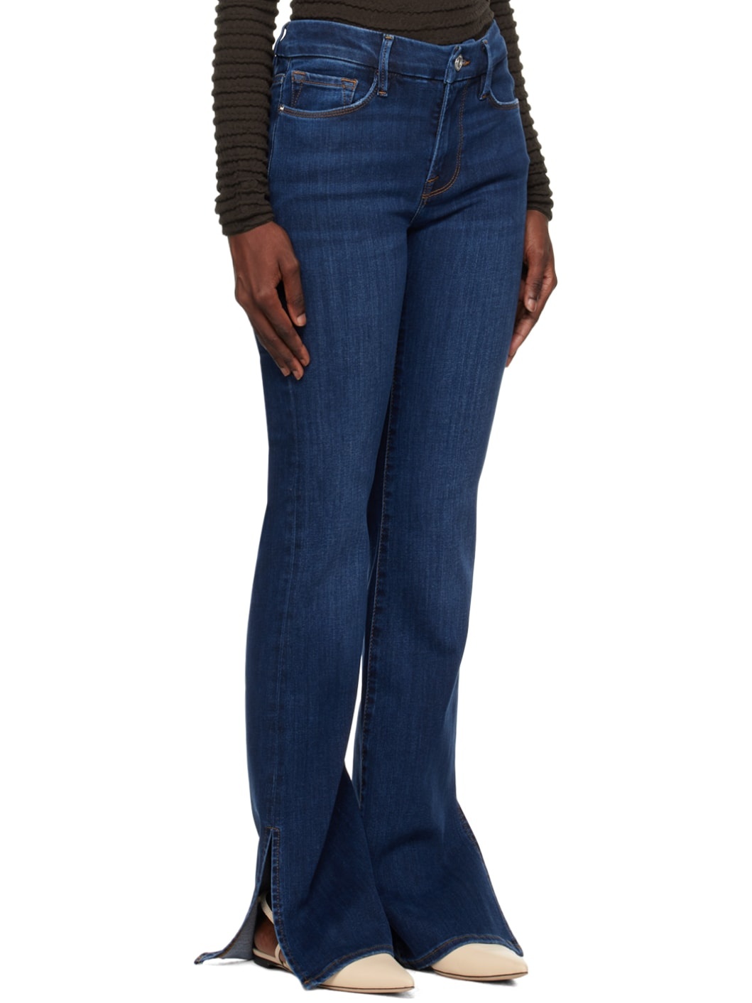 Blue 'Le Mini Boot' Jeans - 2