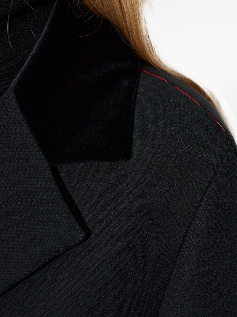Mammola velvet-collar coat 5
