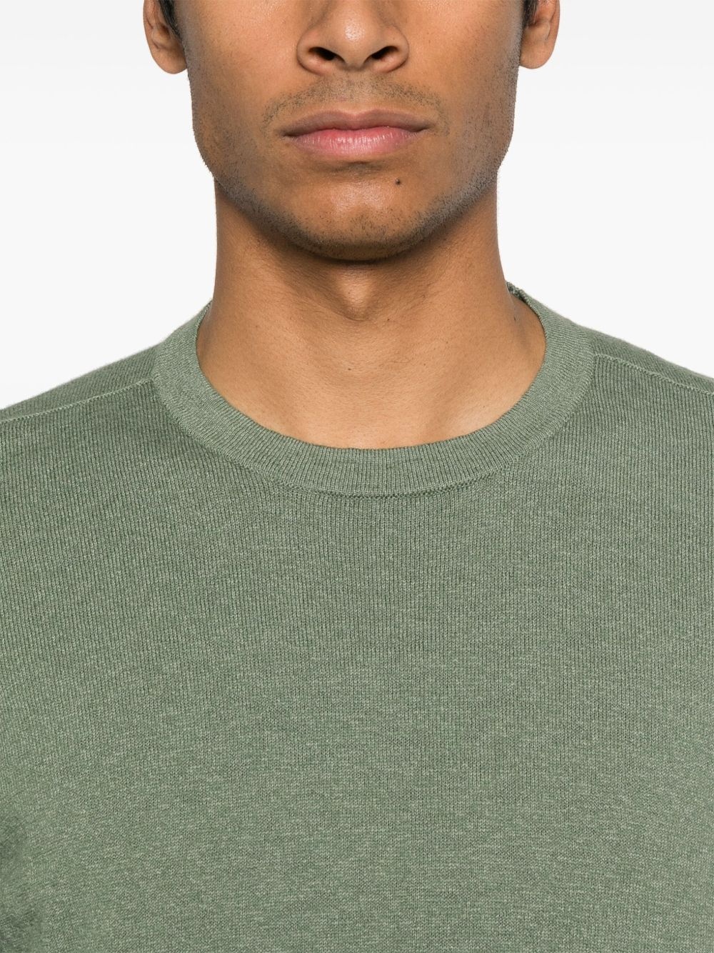 Compass-badge sweater - 5