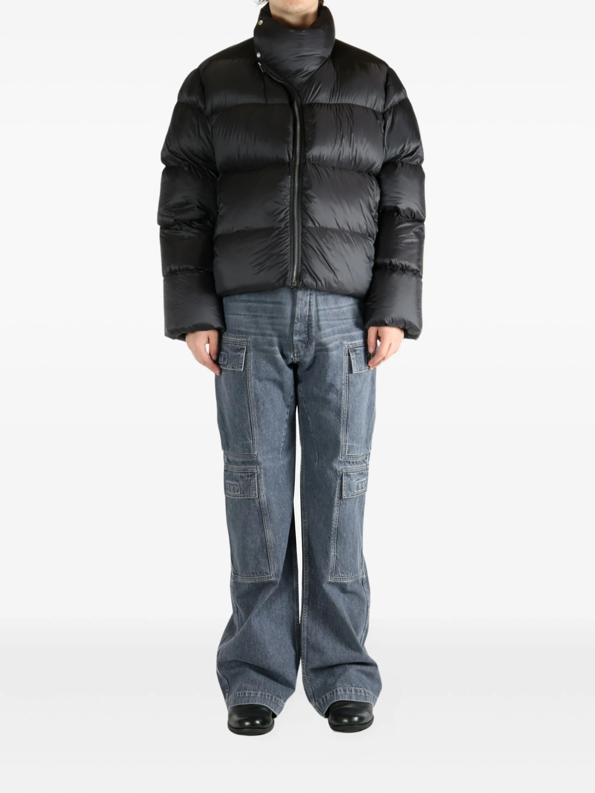 Rick Owens Quilted High-neck Jacket - 4