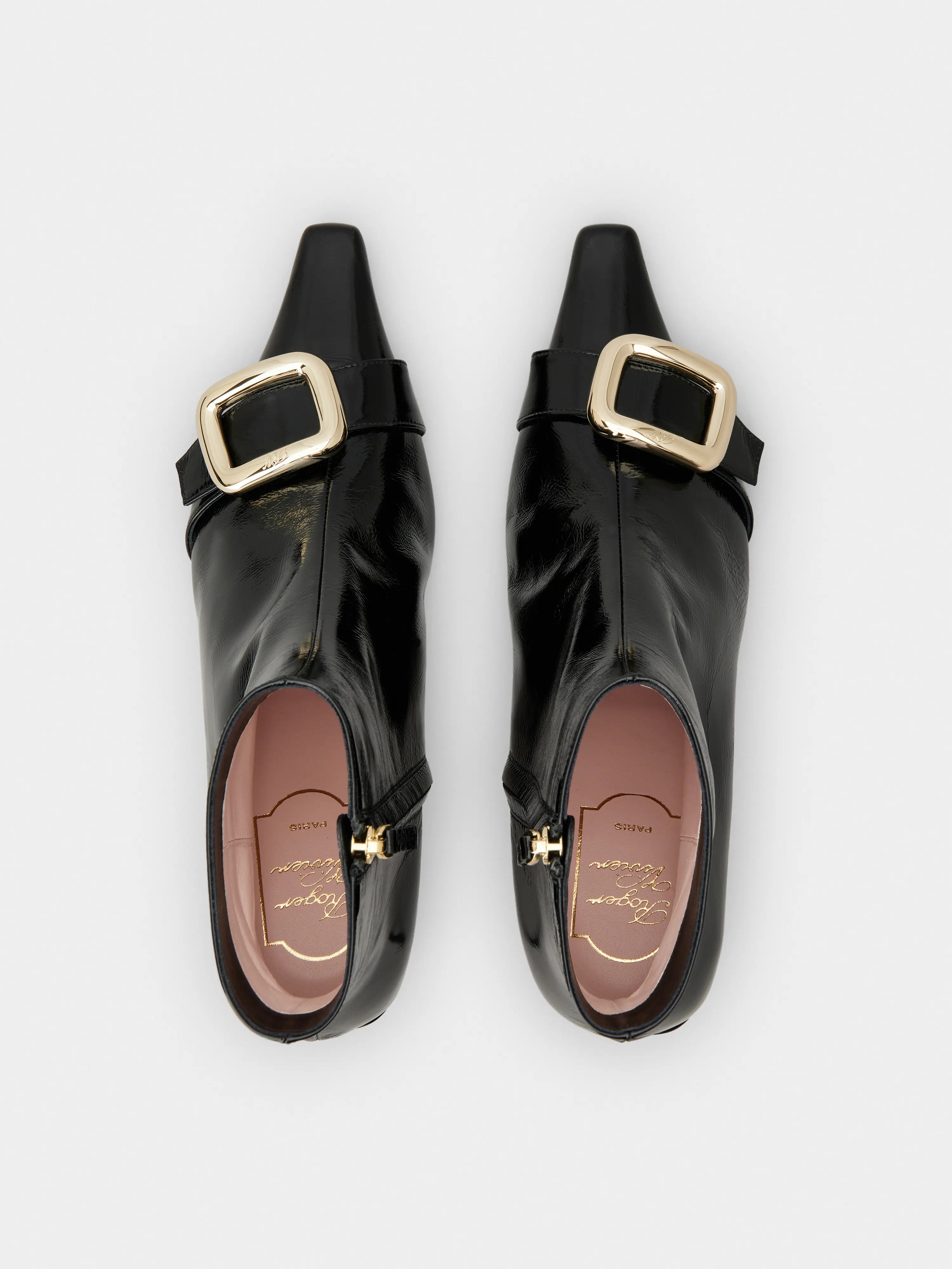 Viv' Canard Booties in leather - 4