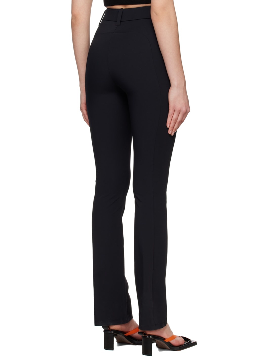 Black Lara Trousers - 3