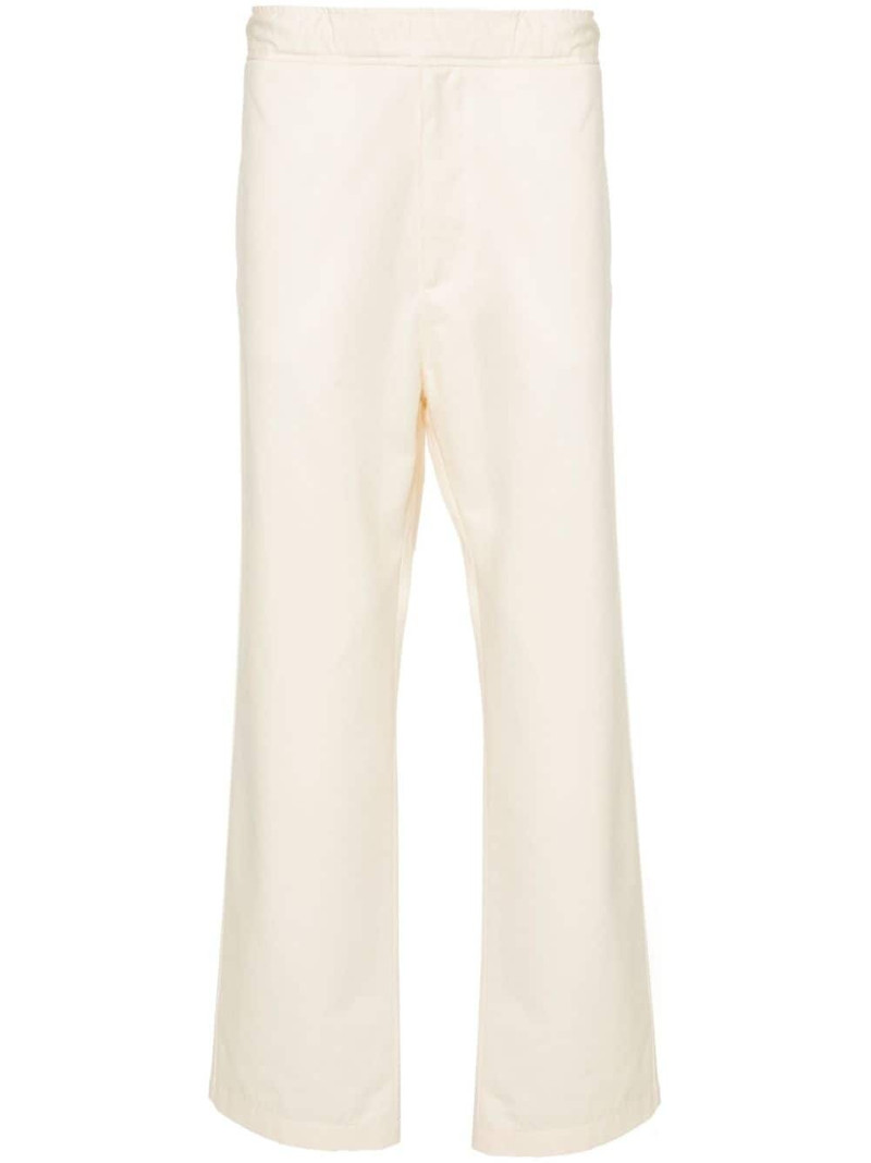 logo-appliquÃ© straight trousers 1