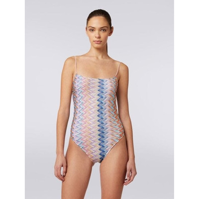 Missoni One-piece lamé swimsuit with thin adjustable straps outlook