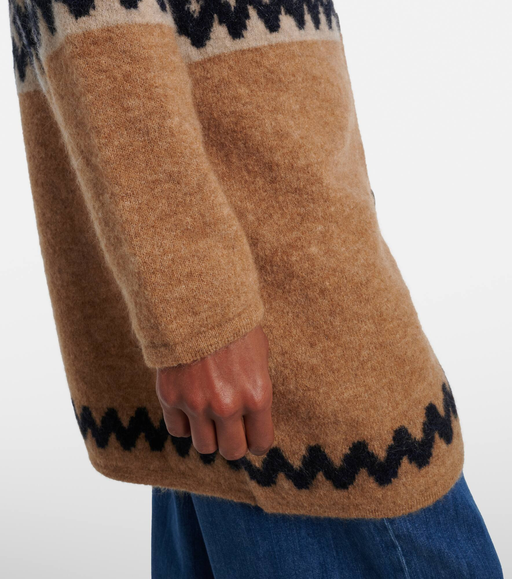 Moscova mohair and wool-blend cardigan - 5