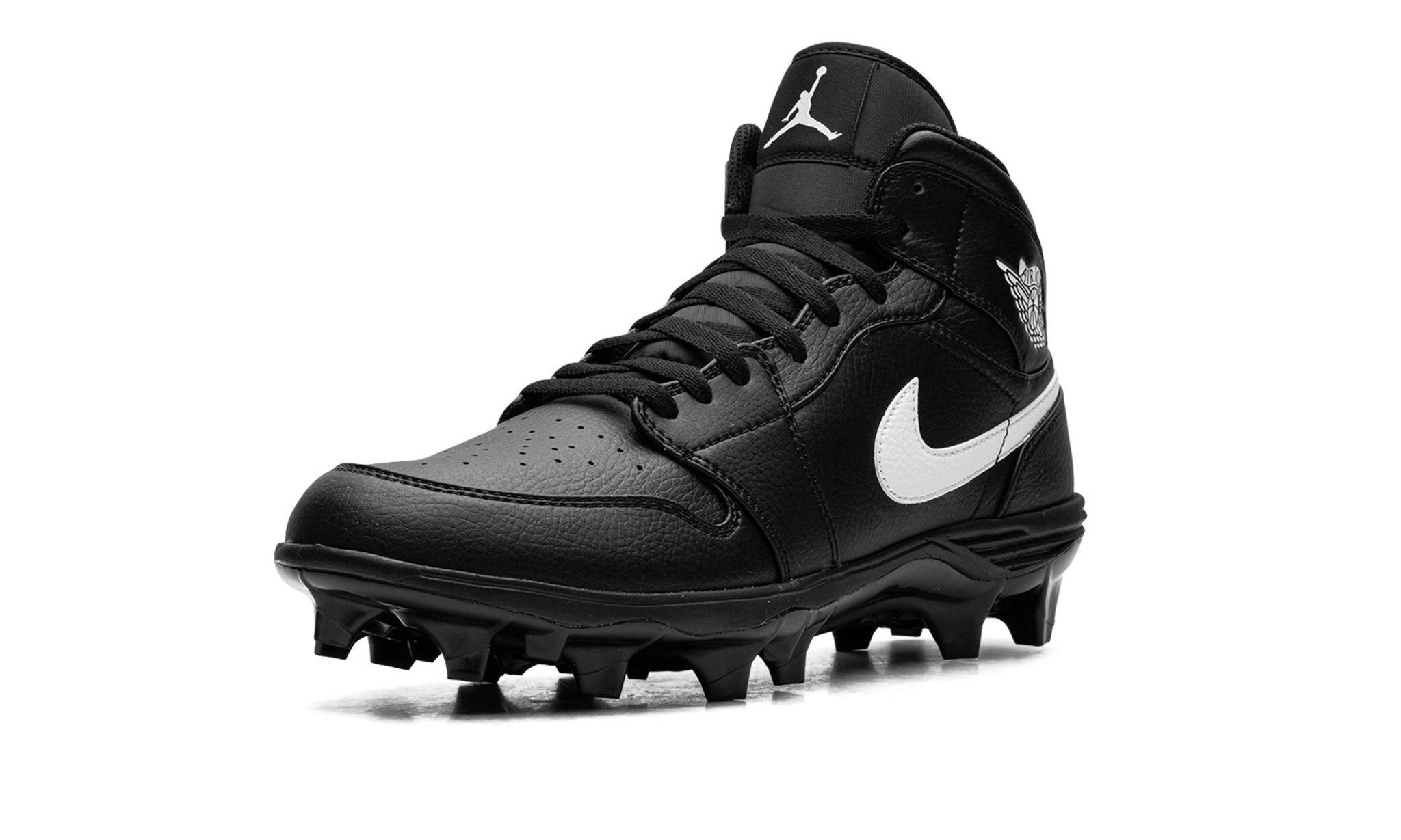 Jordan 1 Mid Cleat "Black / White" - 4