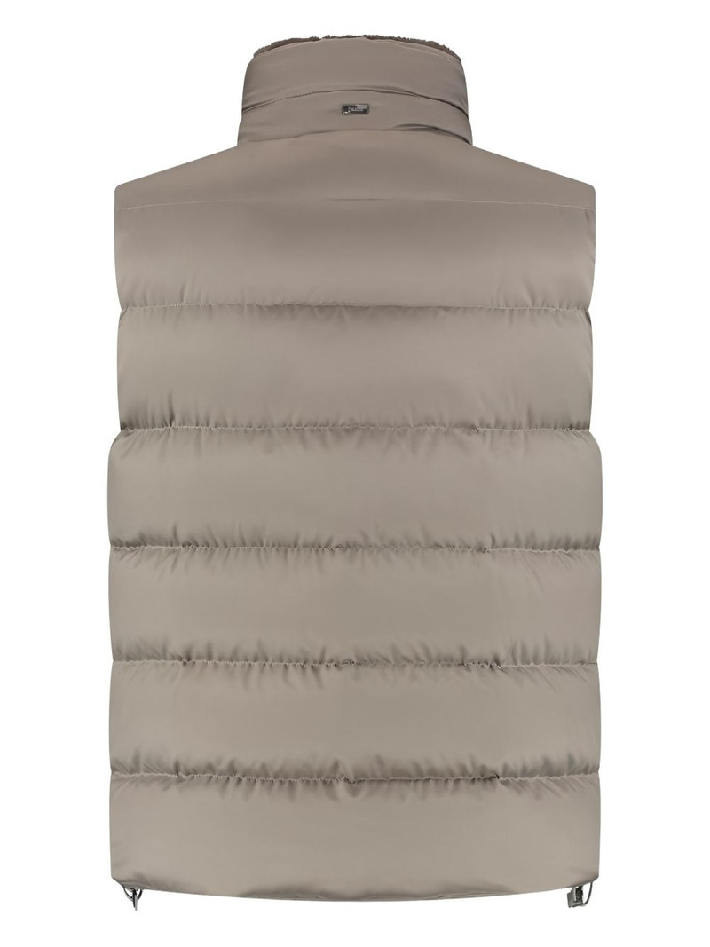 Herno padded zip-up gilet outlook