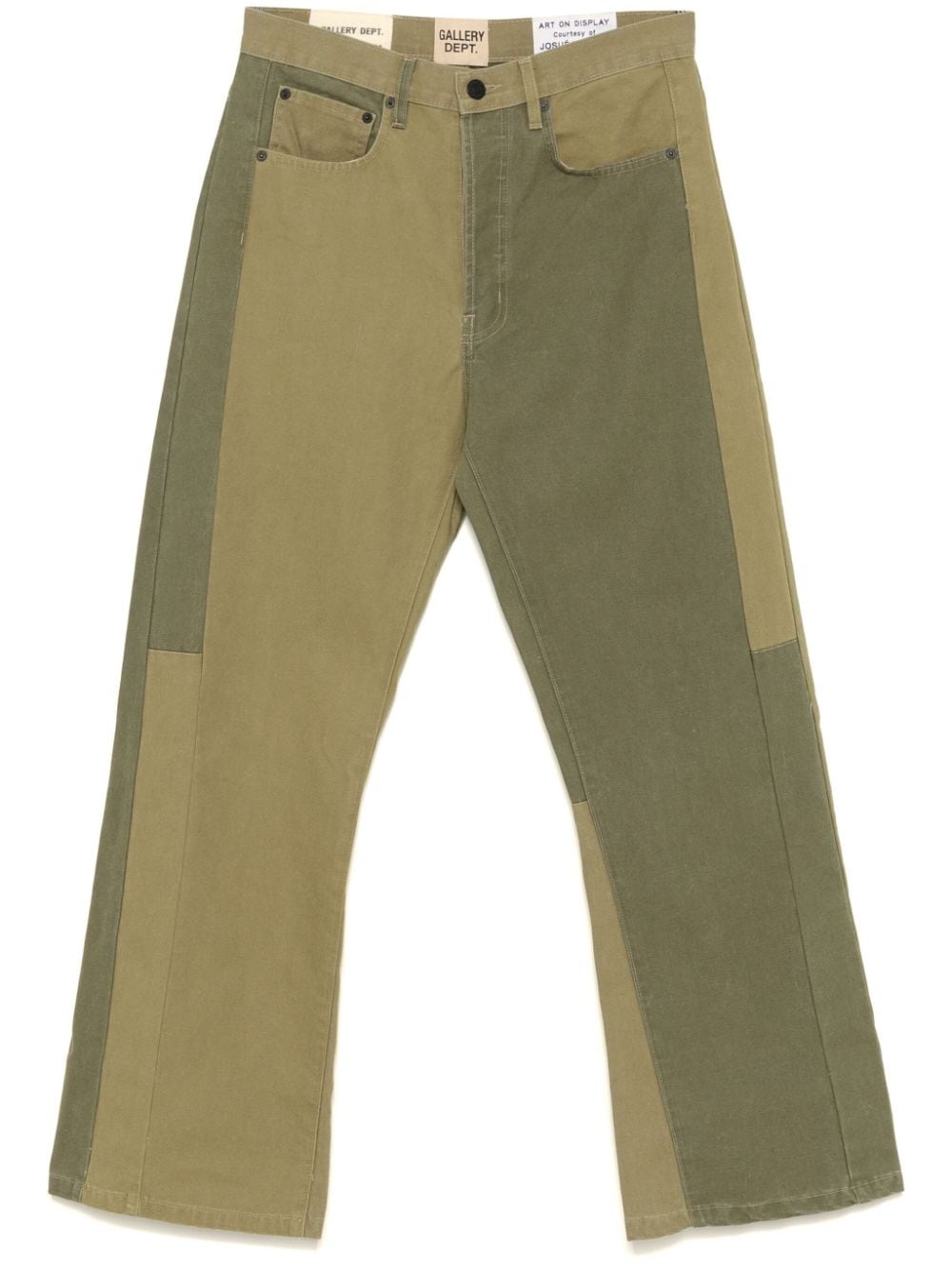 colourblock trousers - 1