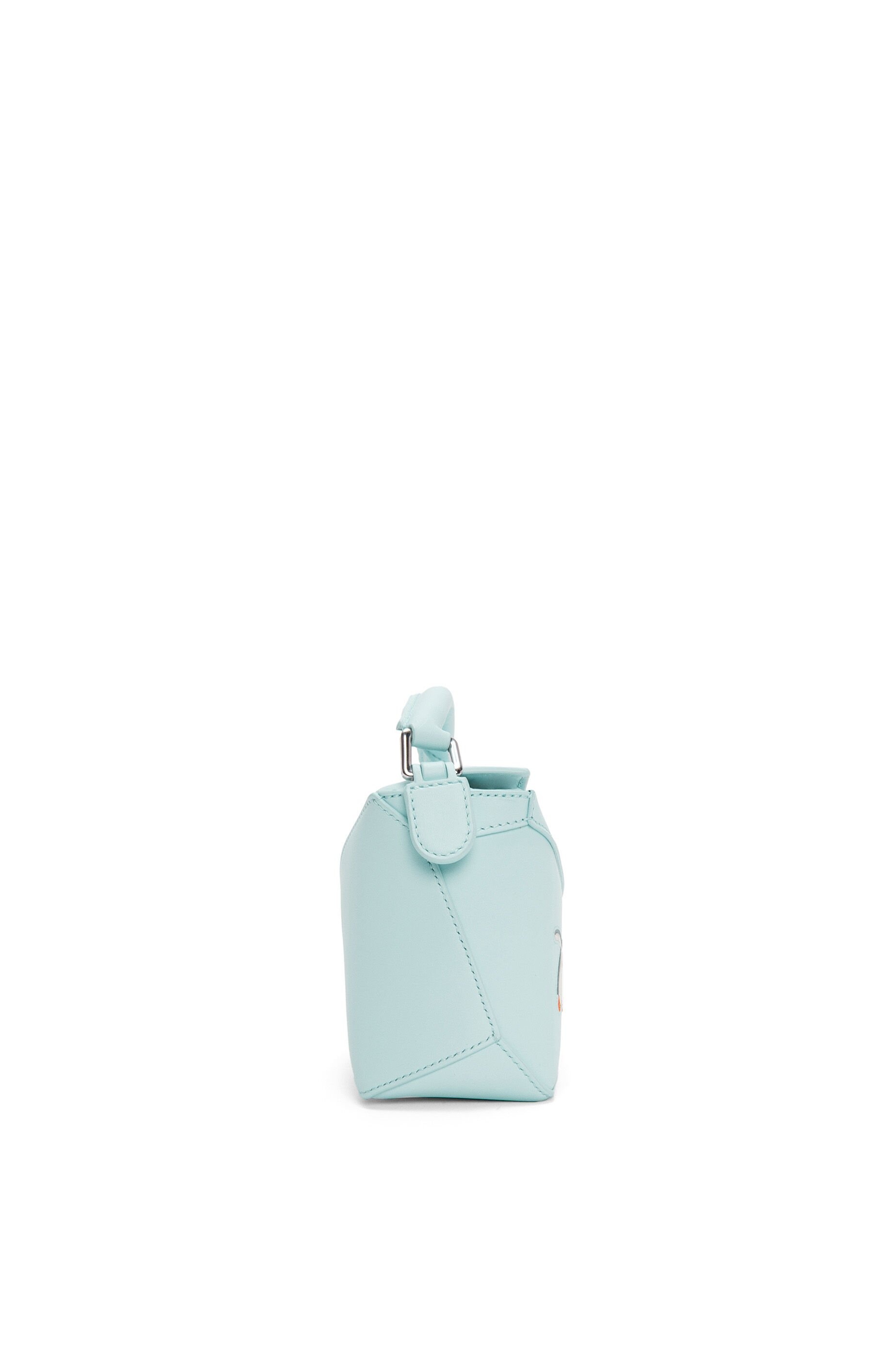 Penguin mini Puzzle bag in satin calfskin - 5