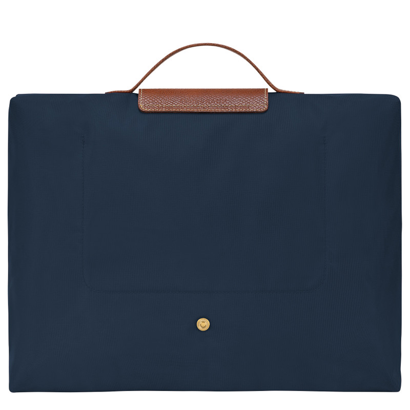 Le Pliage Original S Briefcase Navy - Recycled canvas 4