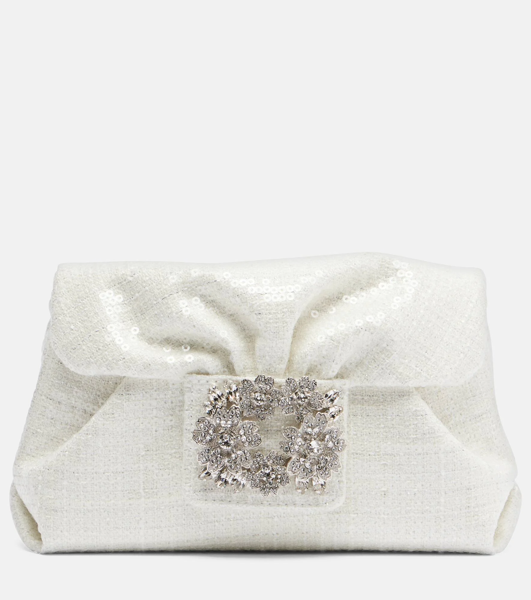 Efflorescence Micro sequined clutch - 1