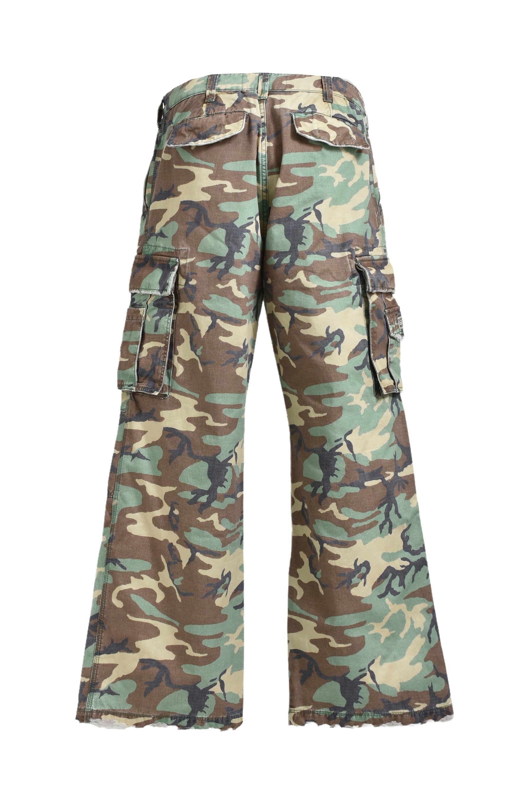 【M】 ERL CAMO CARGO PANTS WOVEN ERL CAMO CARGO PANTS WOVEN / GRN CAMO | nubiantokyo | REVERSIBLE