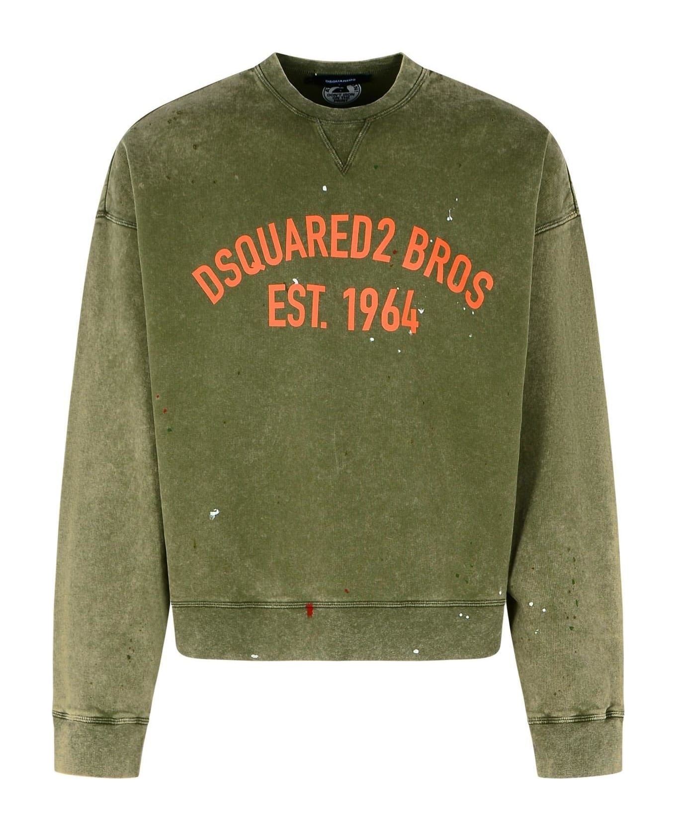 Marble Dyed Vanish Spot Cypro Fit Sweatshirt - 1