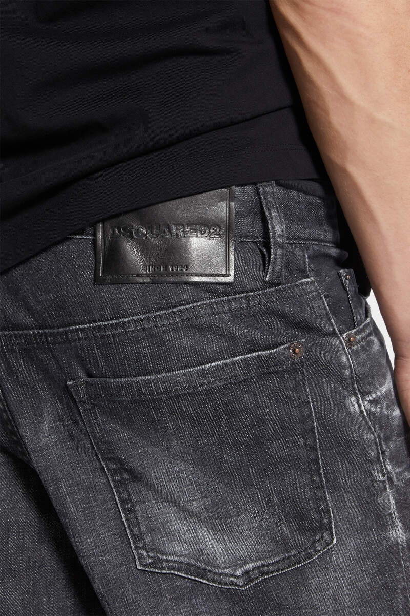 BLACK EASY WASH MARINE SHORTS - 6