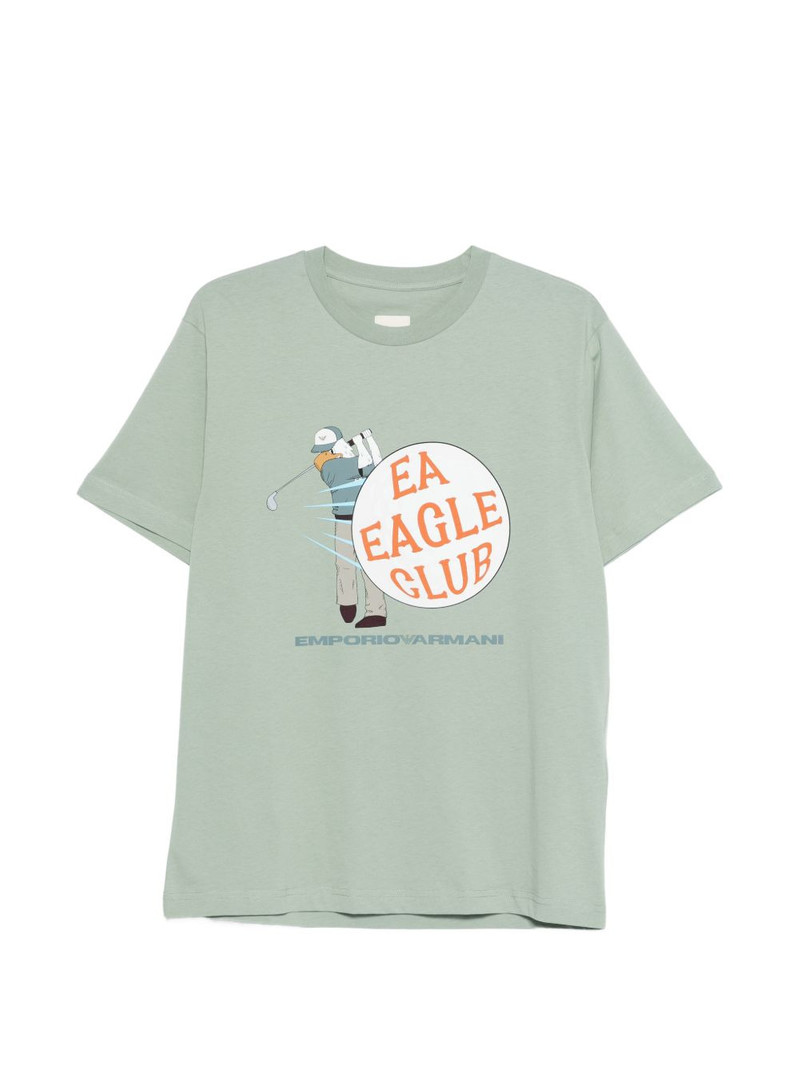 graphic crewneck T-shirt 1