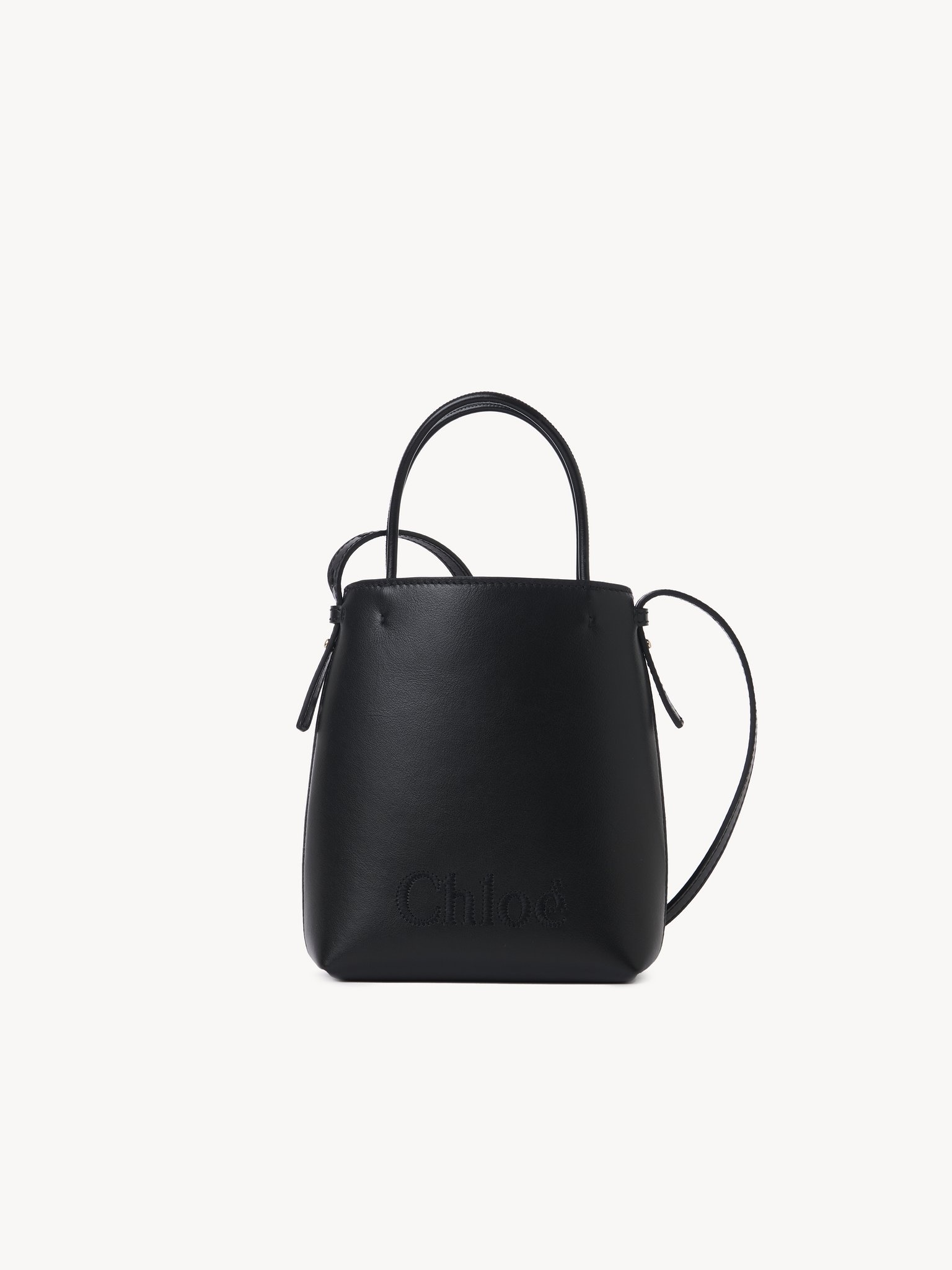 Chloé CHLOÉ SENSE MICRO TOTE BAG | REVERSIBLE
